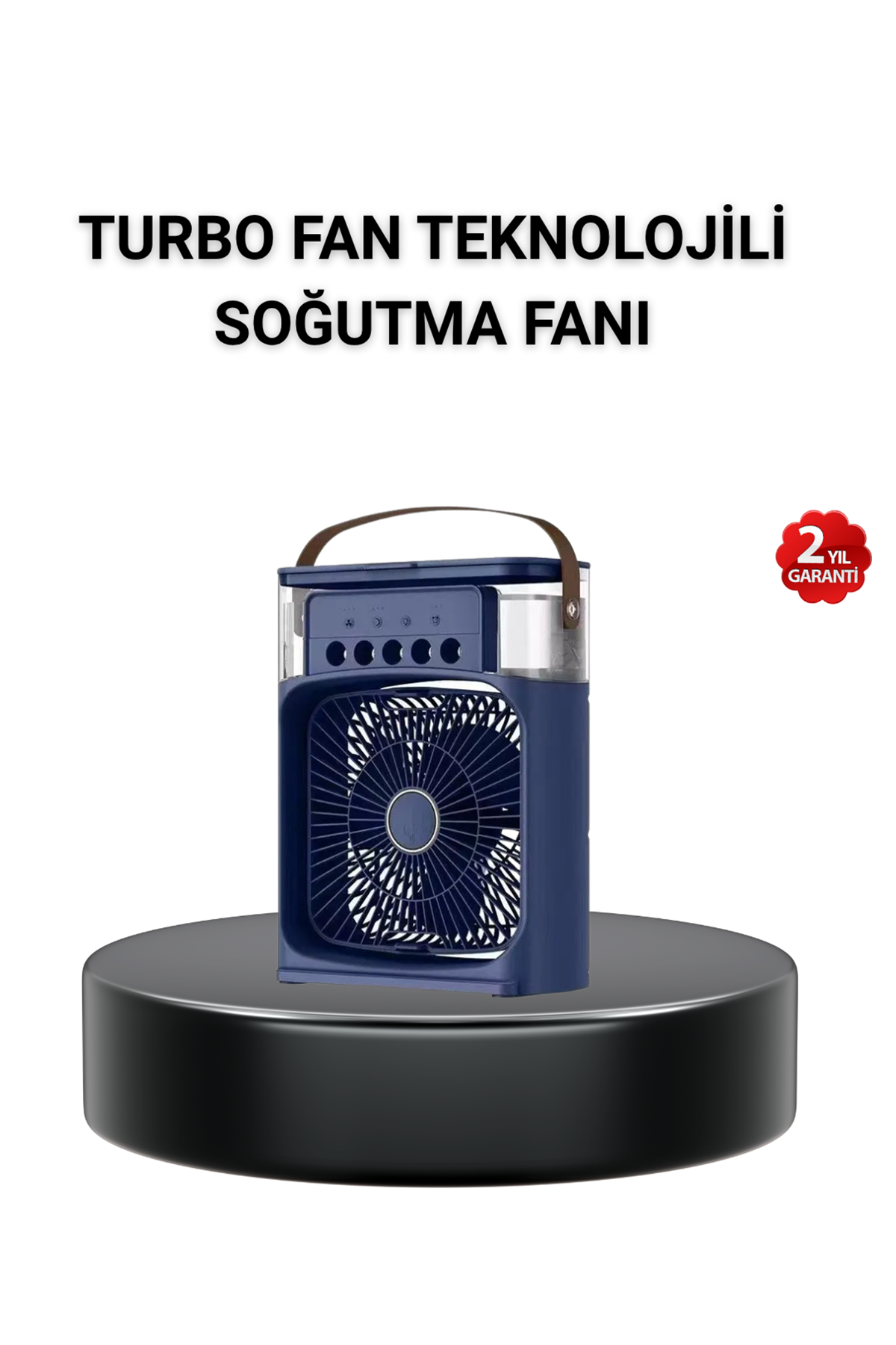 Turbo Fan Teknolojili Sessiz ve Güçlü Soğutma Masası Vantilatör