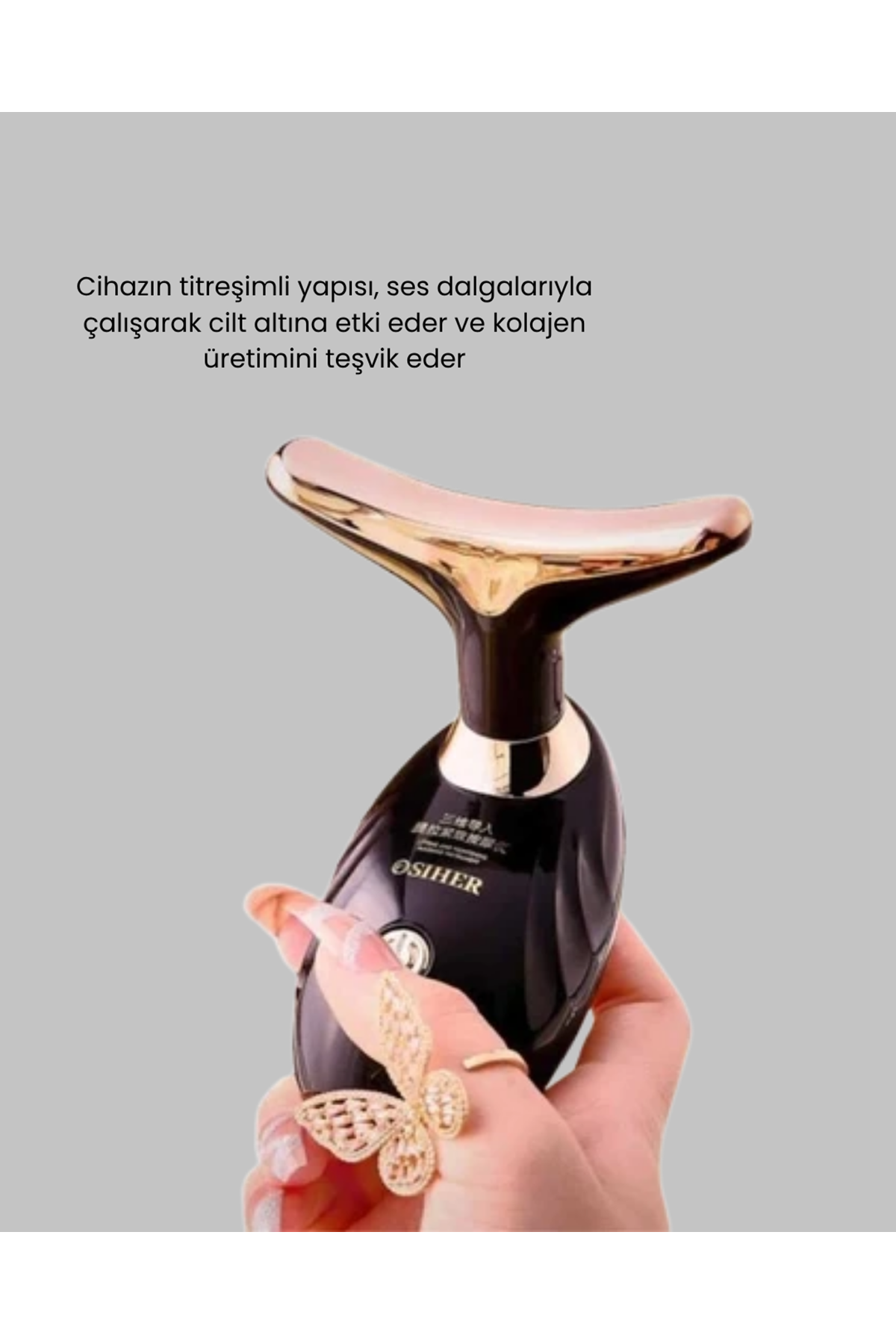 Yüz ve Boyun İçin Cilt Sıkılaştırma ve Kolajen Artırıcı Bakım Cihazı