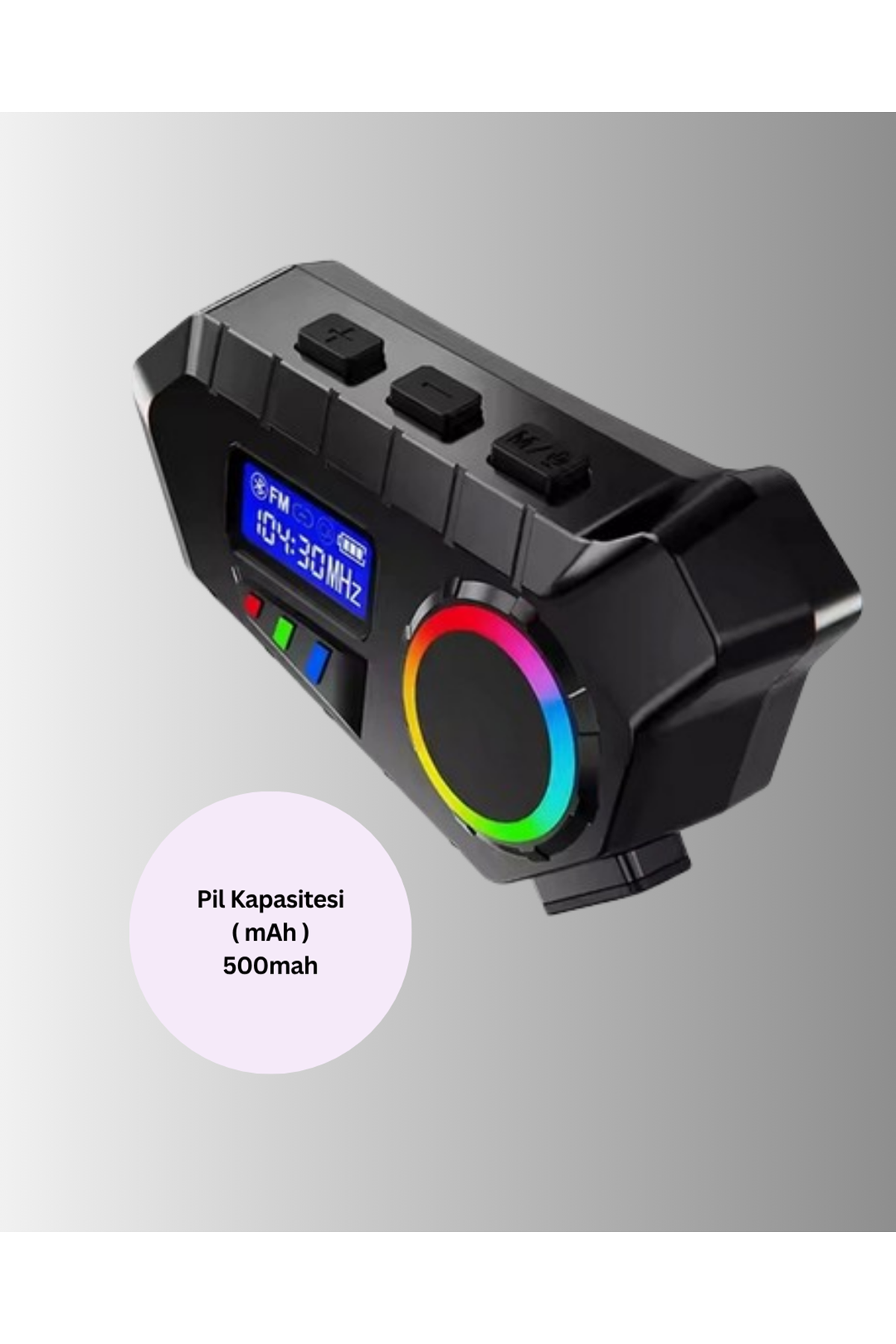Bluetooth 5.4 Kablosuz Hoparlör IP65 Su Geçirmez ve 40 Saat Uzun Pil Ömürlü