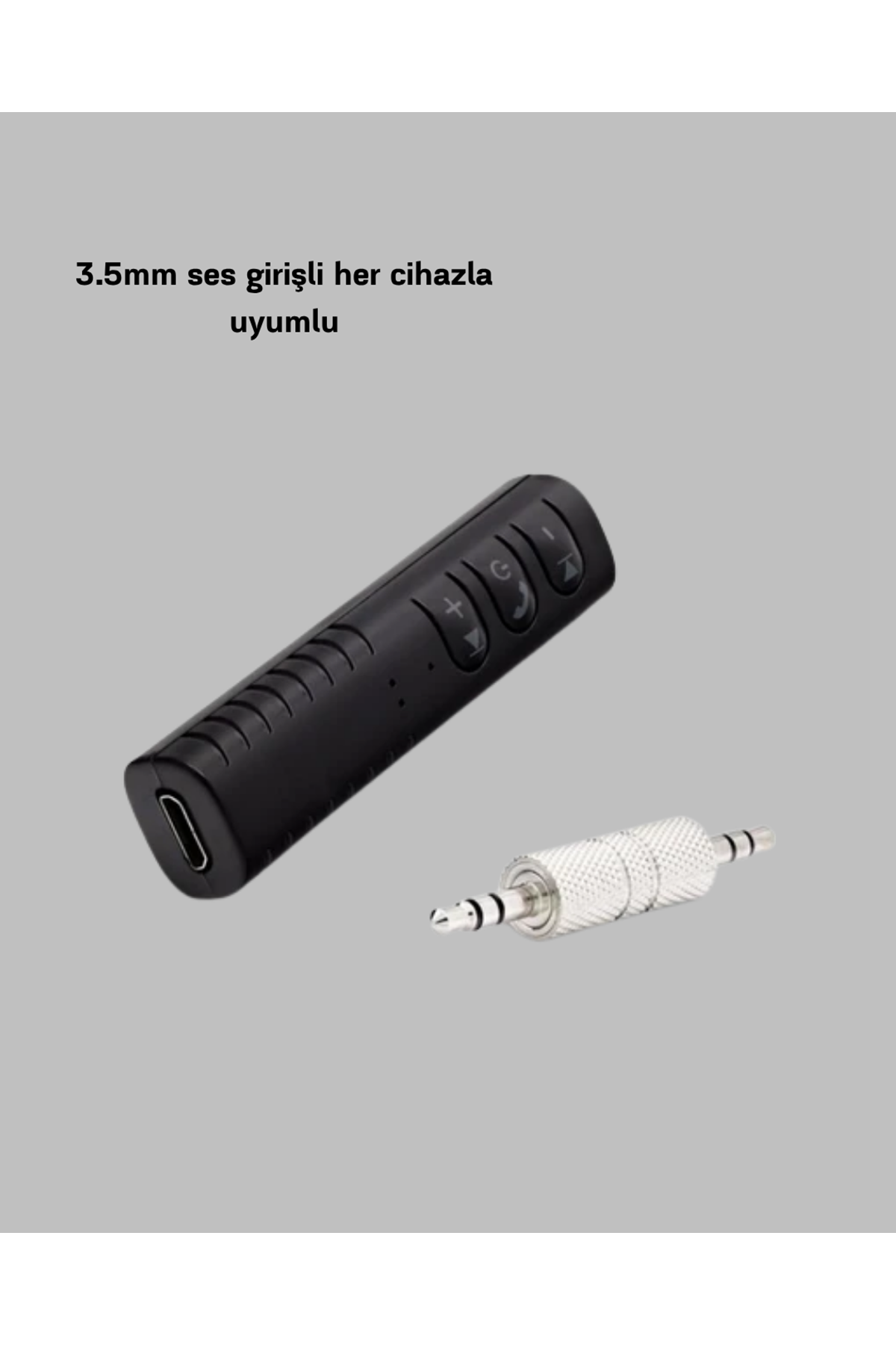 Bluetooth 4.1 Müzik Alıcısı 3.5mm Aux Girişli Mini Kablosuz Adaptör