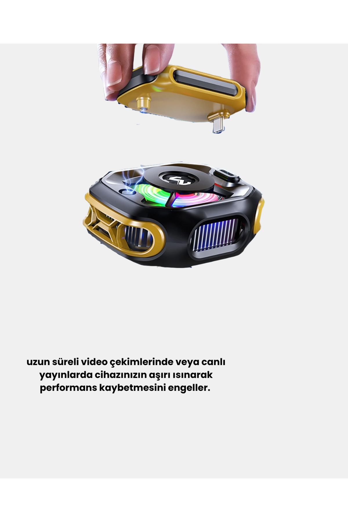 TEC Teknolojili Telefon Soğutucu Yüksek Verimli ve Oyun Odaklı