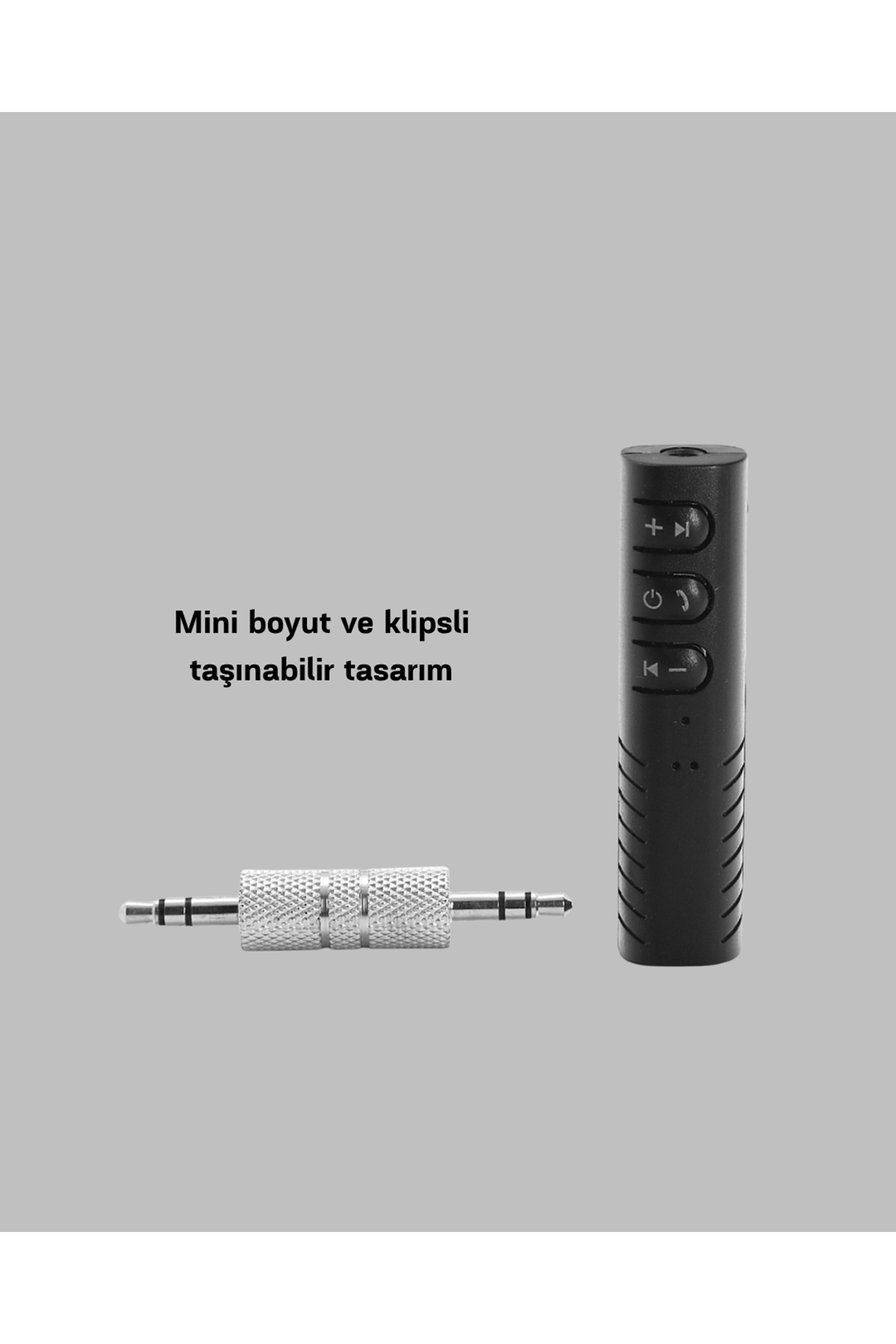 Mini Bluetooth Ses Alıcısı 3.5mm Girişli Kablosuz Müzik Adaptörü