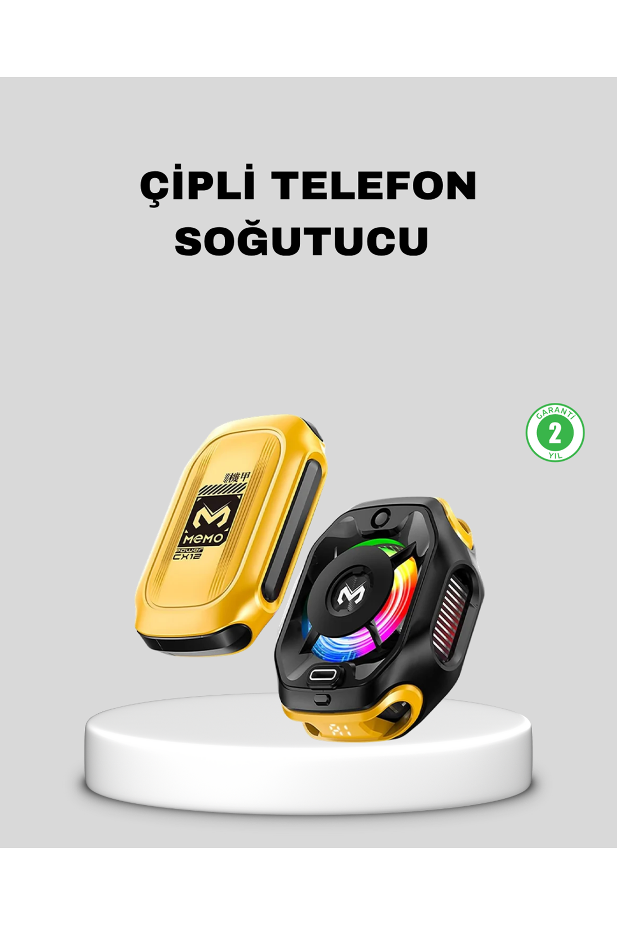CX12 Telefon Soğutucu TEC Yarı İletken Hızlı Soğutma ve Yüksek Performanslı