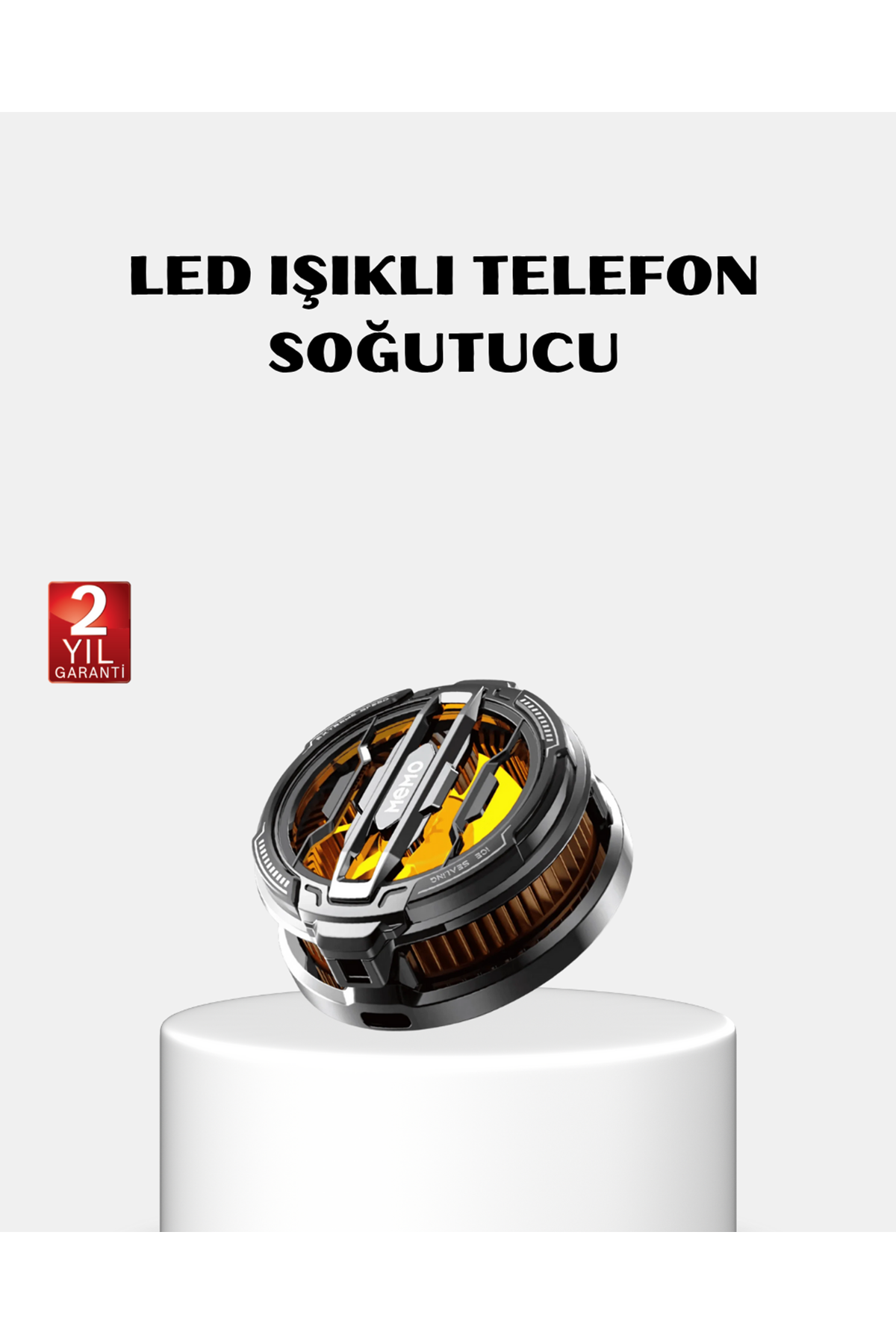 Mobil Oyun Telefon Soğutucusu Yarı İletken Hızlı Soğutmalı ve Sessiz Fanlı