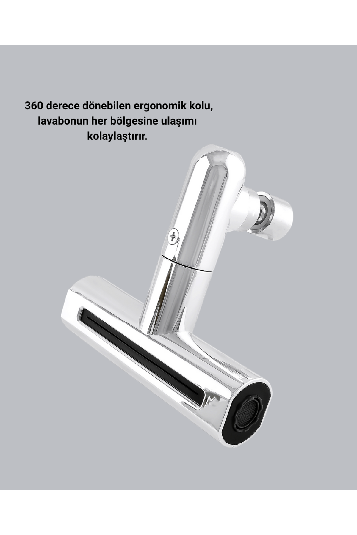 360° Dönebilen Musluk Başlığı 4 Fonksiyonlu Su Tasarruflu ve Dayanıklı