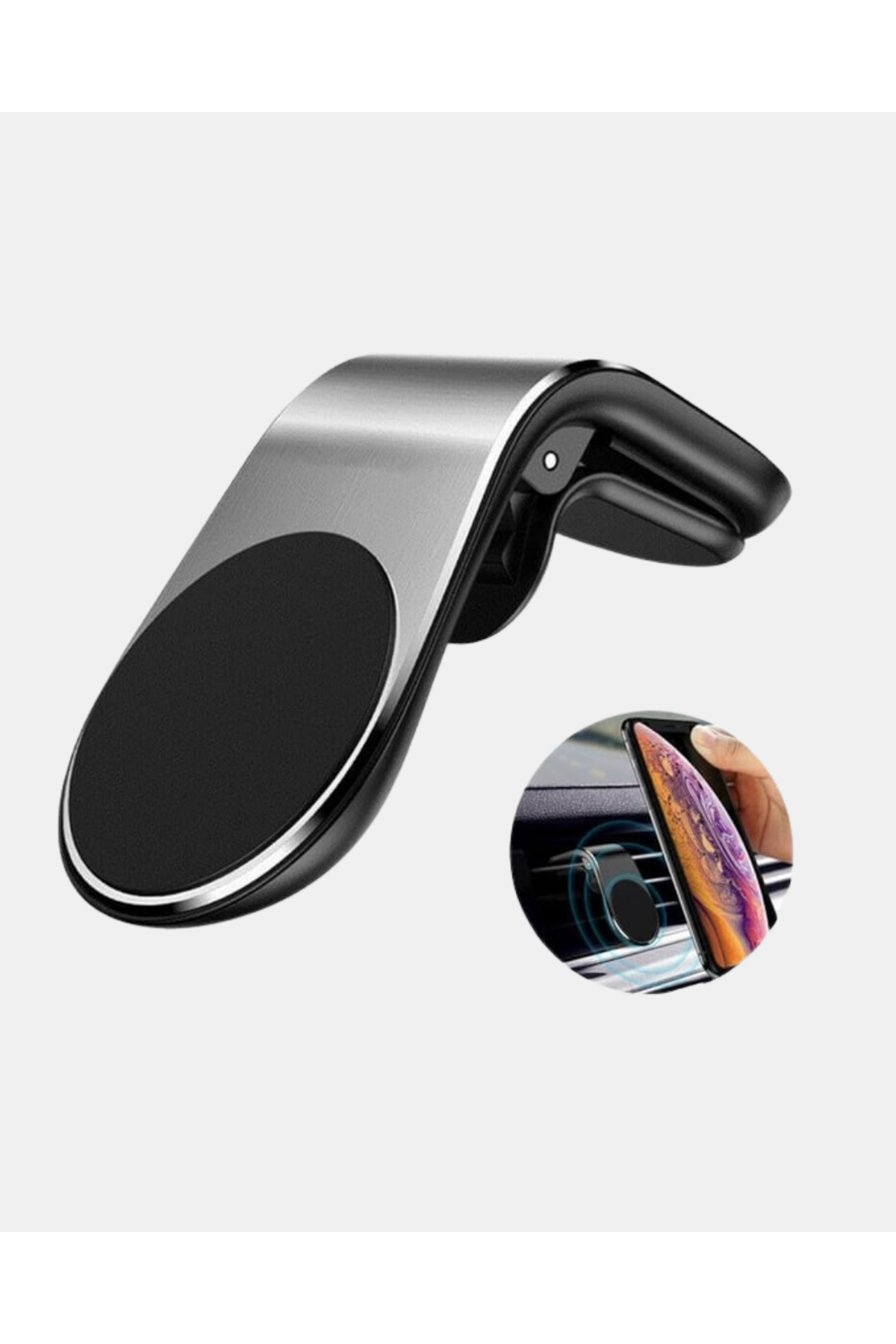 360° Dönebilen Manyetik Araç Telefon Tutucu Sarsıntısız ve Şık Tasarımlı