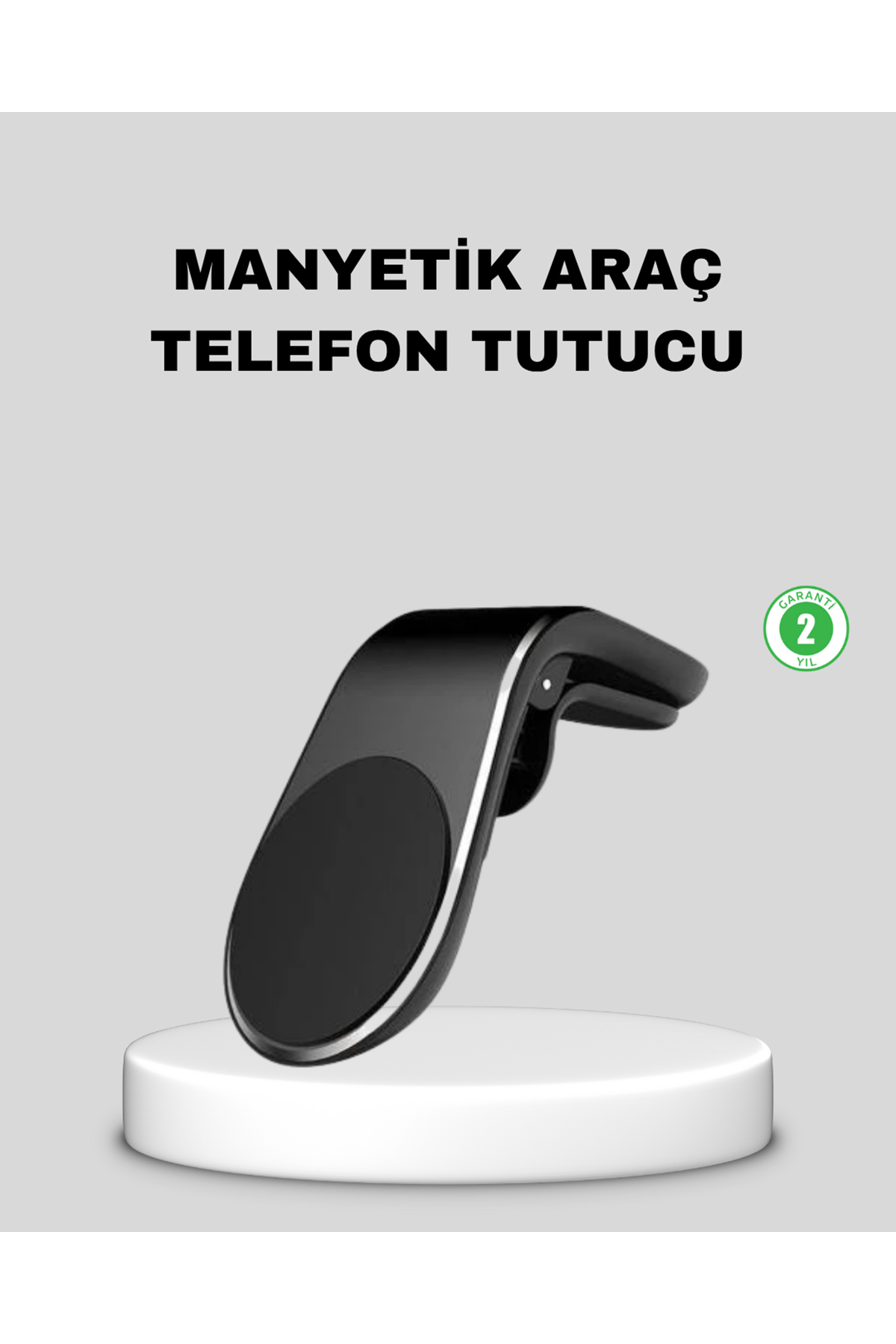 Manyetik Araç Telefon Tutucu 360° Dönebilen ve Sarsıntısız Güçlü Mıknatıslı