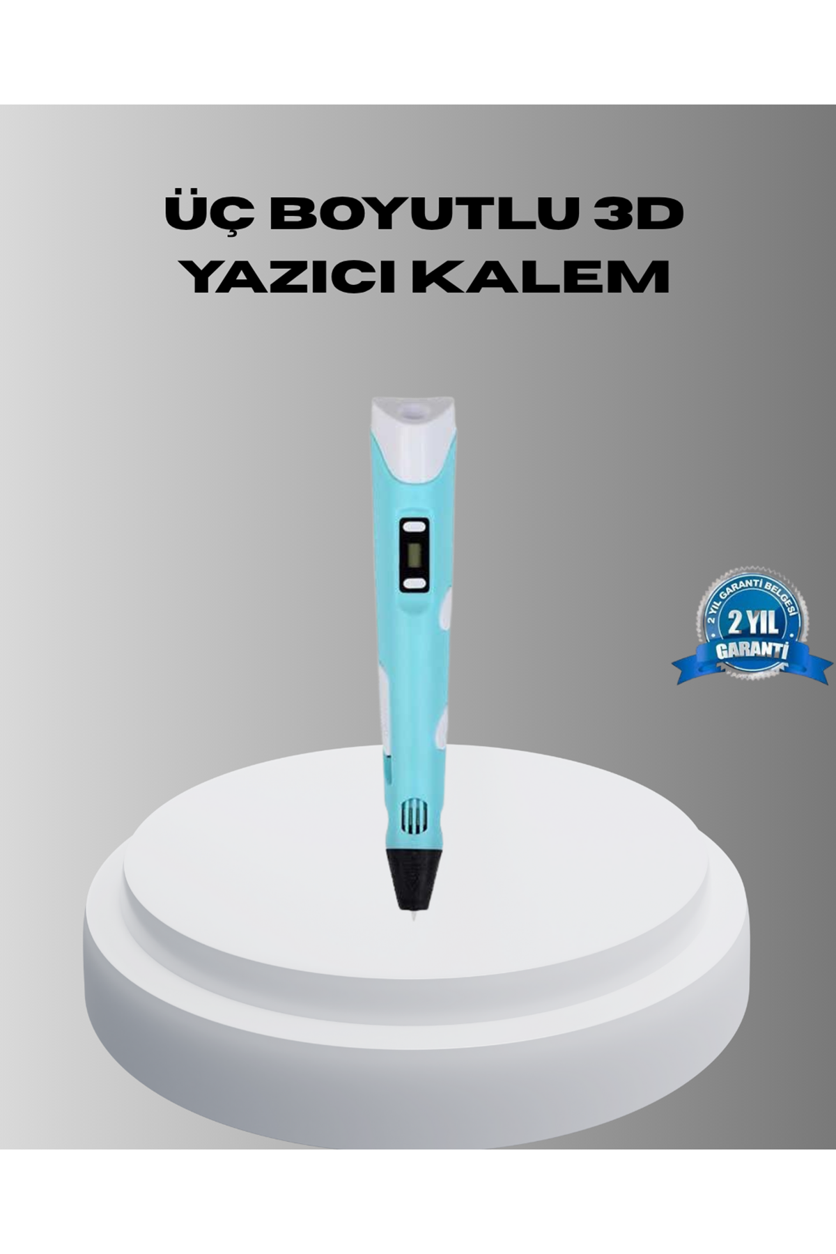 3D Yazıcı Kalem Taşınabilir FDM Teknolojili ve Çok Amaçlı Kullanımlı