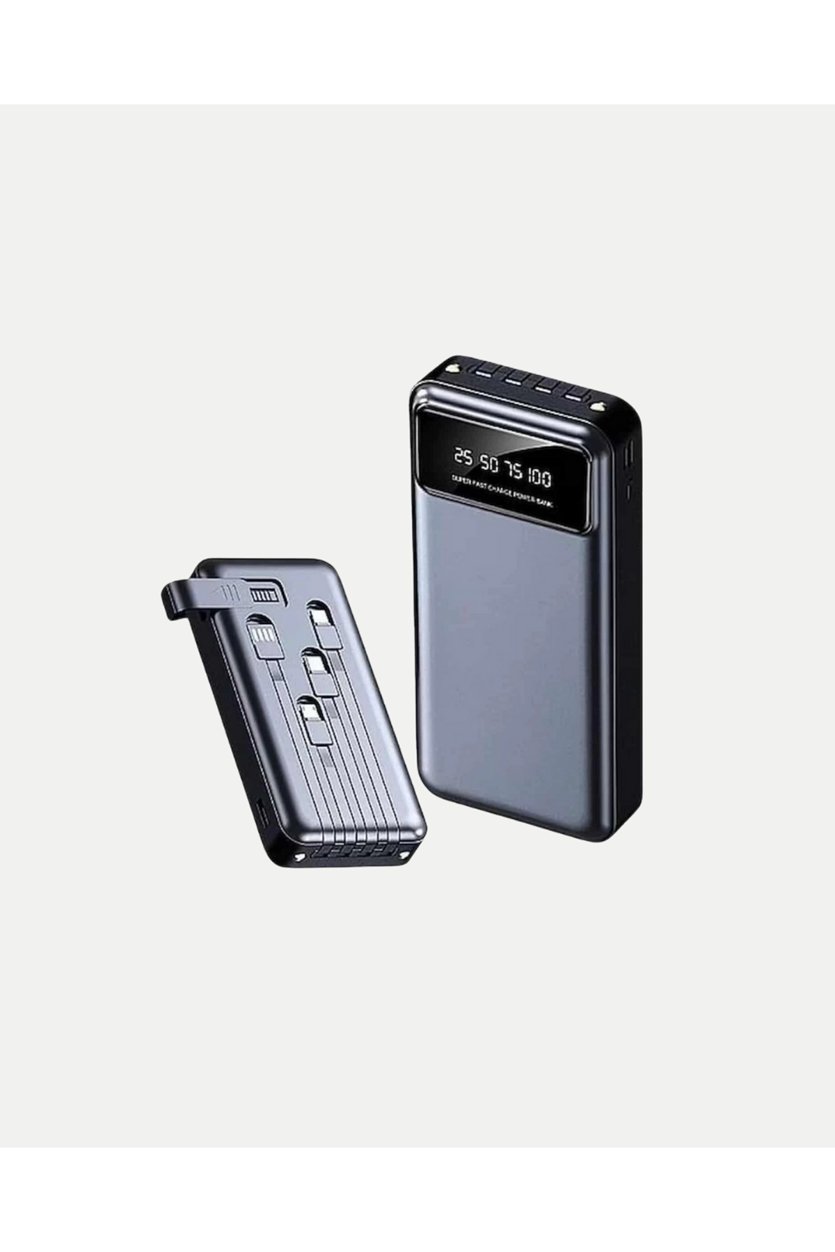 Powerbank 20000 mAh 4 Çıkışlı Hızlı Şarjlı ve LED Göstergeli