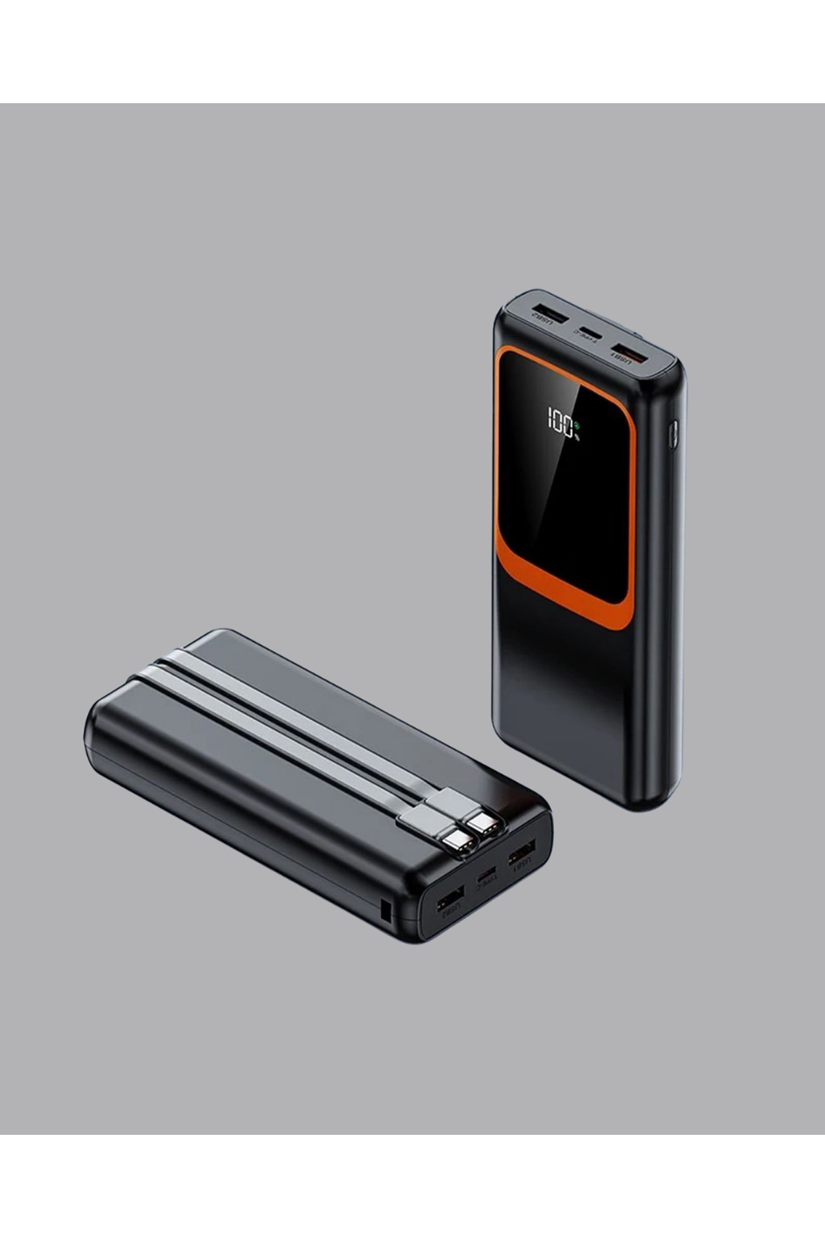 Powerbank 20000 mAh 22.5W Hızlı Şarjlı ve Kompakt Çoklu Kablo Çıkışlı