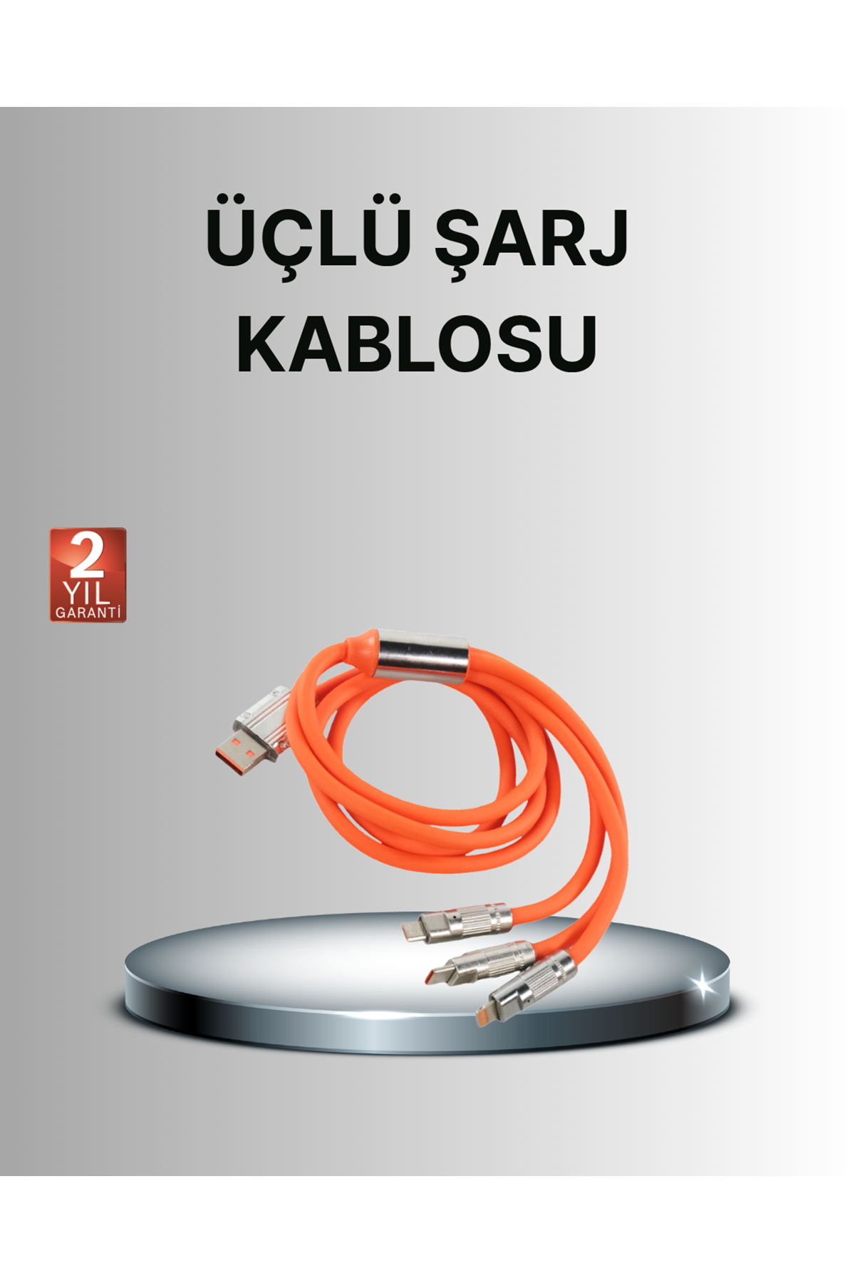 Dayanıklı Hızlı Şarj Kablosu – Esnek, Kırılmaz ve Yüksek Hızlı Veri Aktarım Destekli