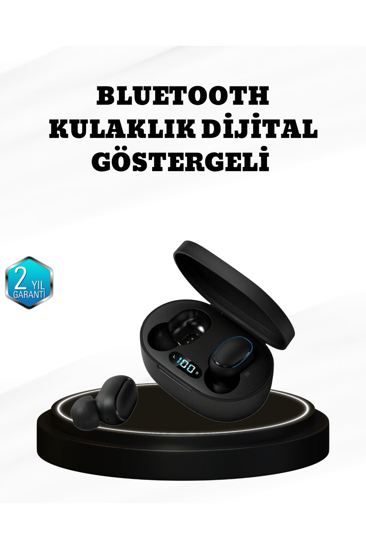 Kablosuz Bluetooth Kulaklık – Gürültü Önleyici, Suya Dayanıklı, Mikrofonlu, Uzun Pil Ömürlü