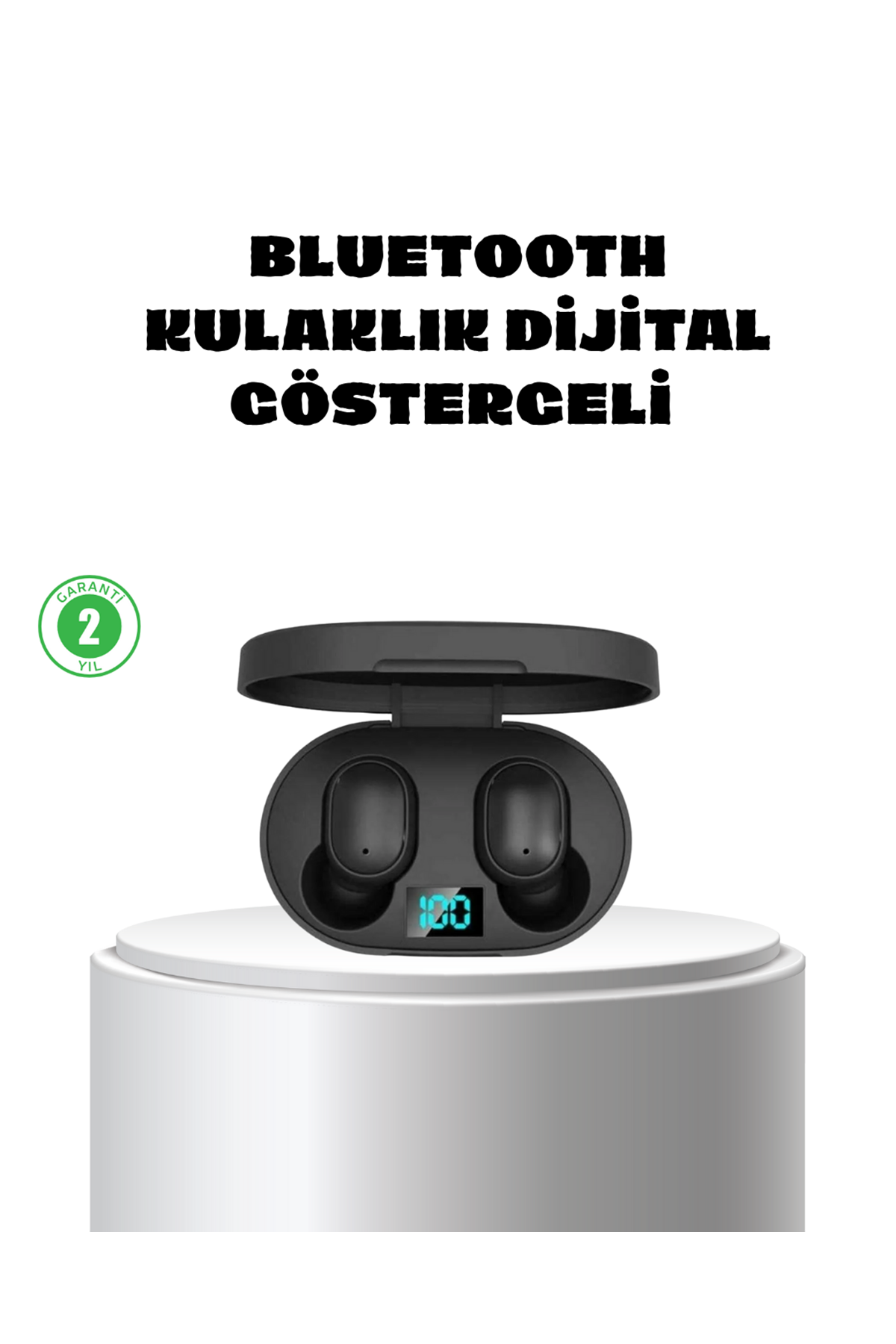 ANC Bluetooth Kulaklık – Suya ve Tere Dayanıklı, Uzun Pil Ömürlü, Mikrofonlu Kablosuz Kulaklık