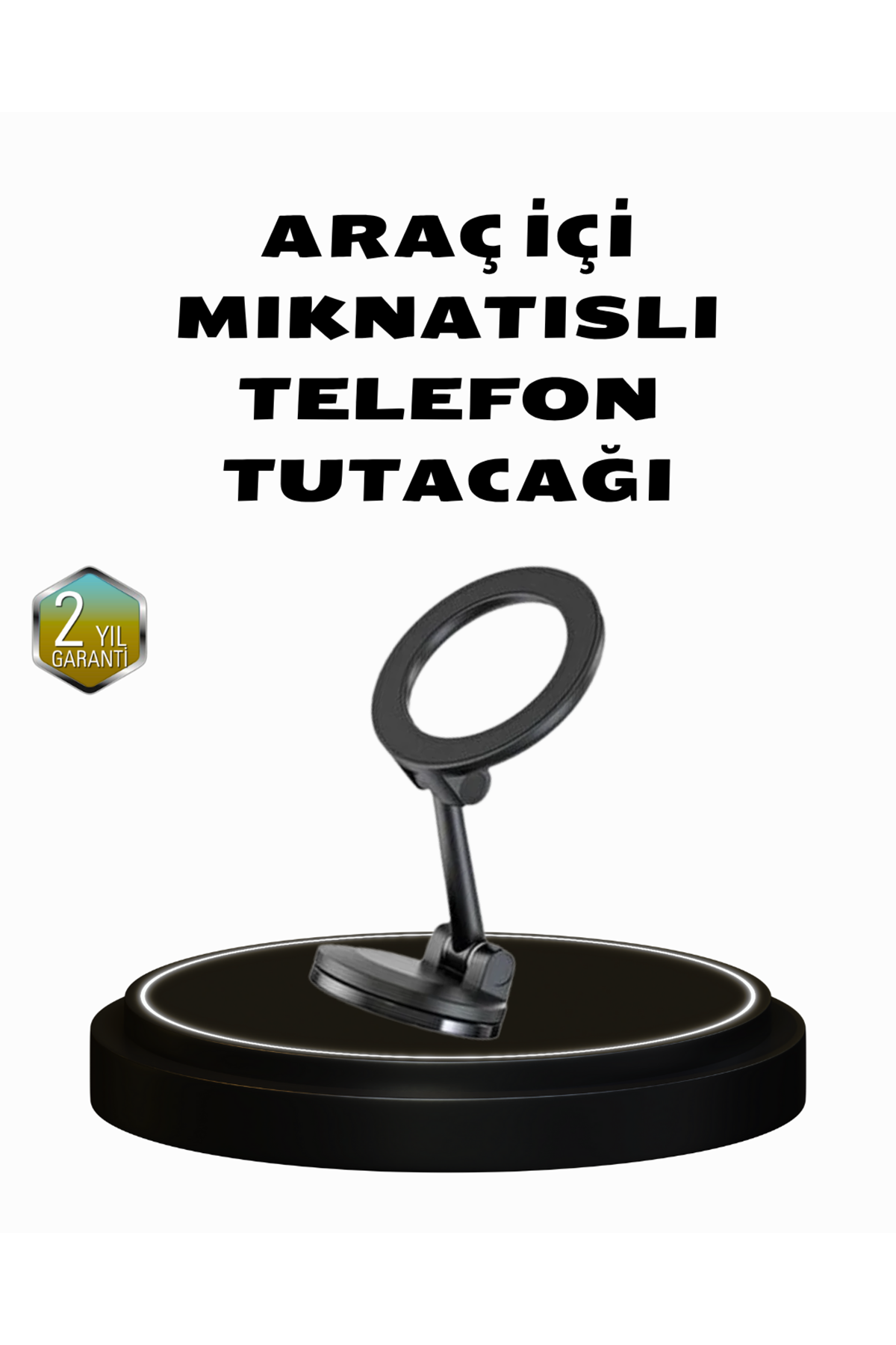 360° Dönebilen Katlanır Manyetik Araç Telefon Tutucu – MagSafe Uyumlu, Kompakt ve Şık Tasarım