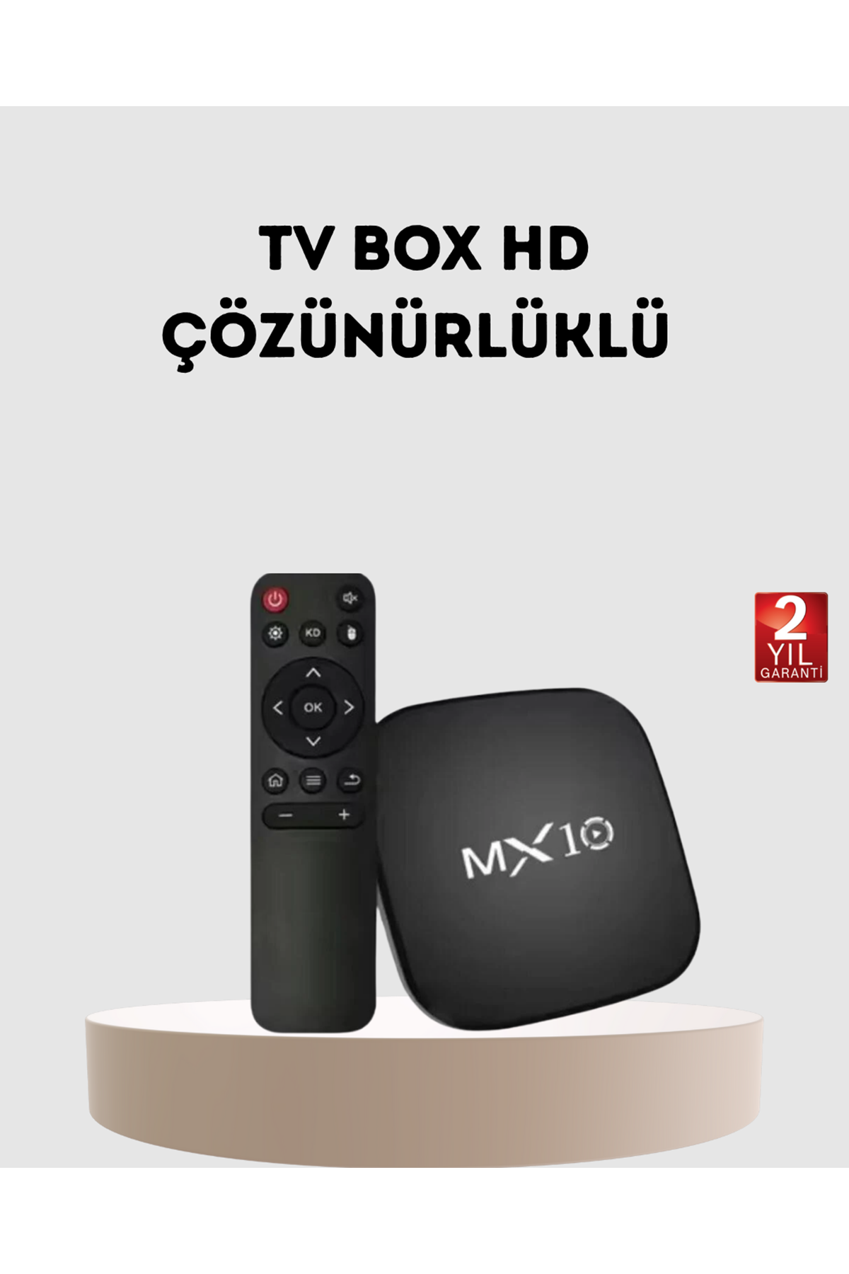4K Ultra HD TV Kutusu – 8 GB Hafıza, Google Asistan, Chromecast, Dolby Destekli