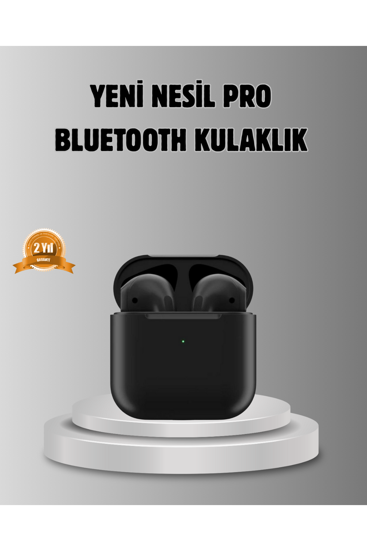 Tws Pro 5 3D HD Ses Bluetooth Kulaklık – Kablosuz, Ergonomik, Şarj Kutulu, Gürültü Engelleme