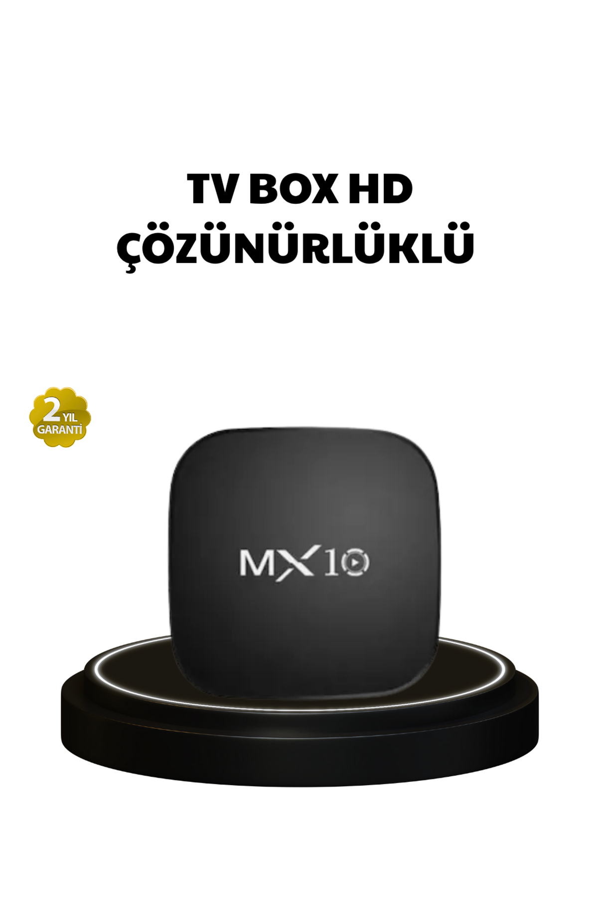 MX Box S 4K Android TV Box – Google Asistan, Dolby Ses, 8 GB Hafıza, Chromecast Desteği