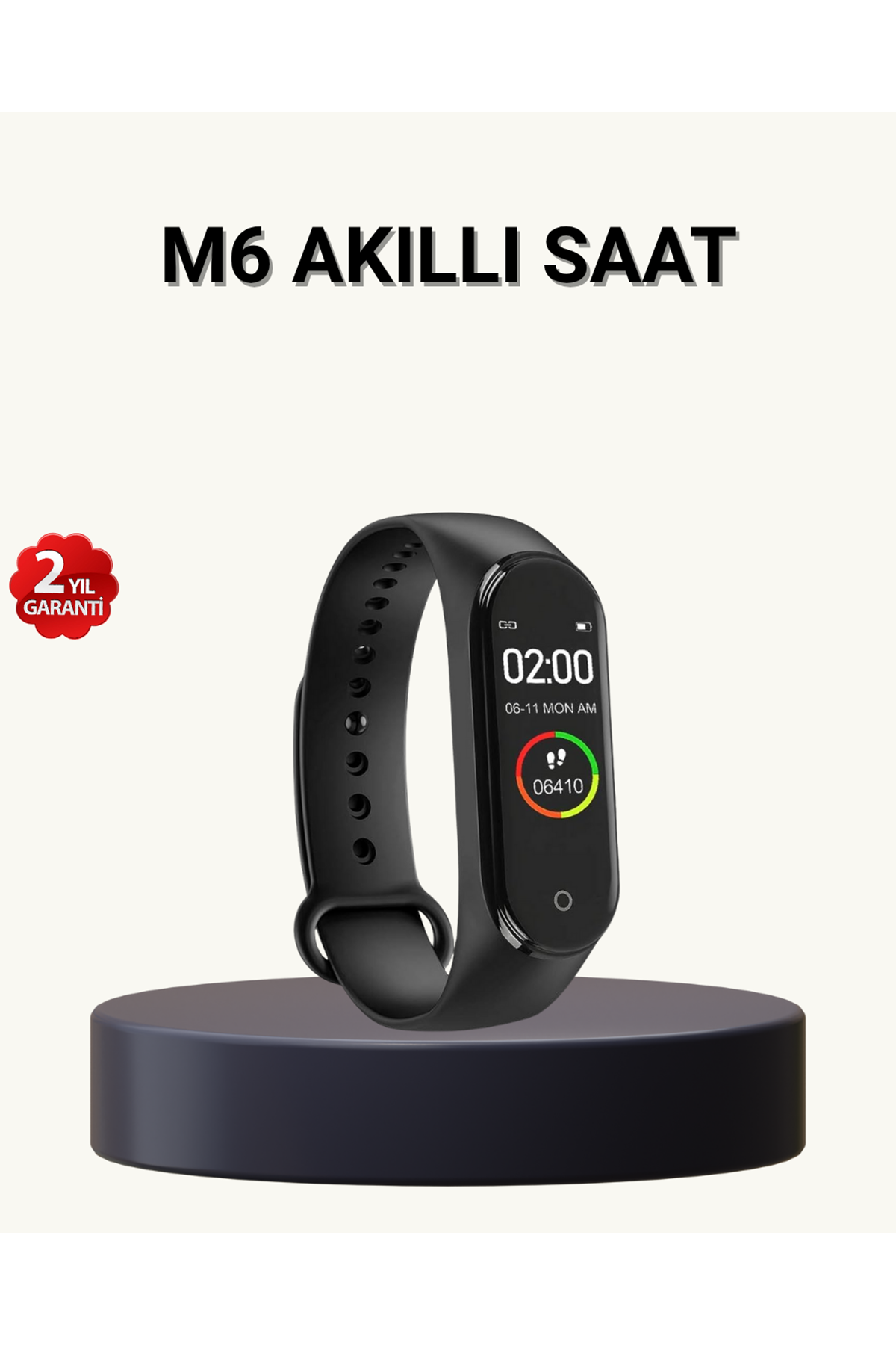 Akıllı Spor Bilekliği – Kalp Atış, Kan Basıncı, Uyku Takip ve Bildirim Özellikli