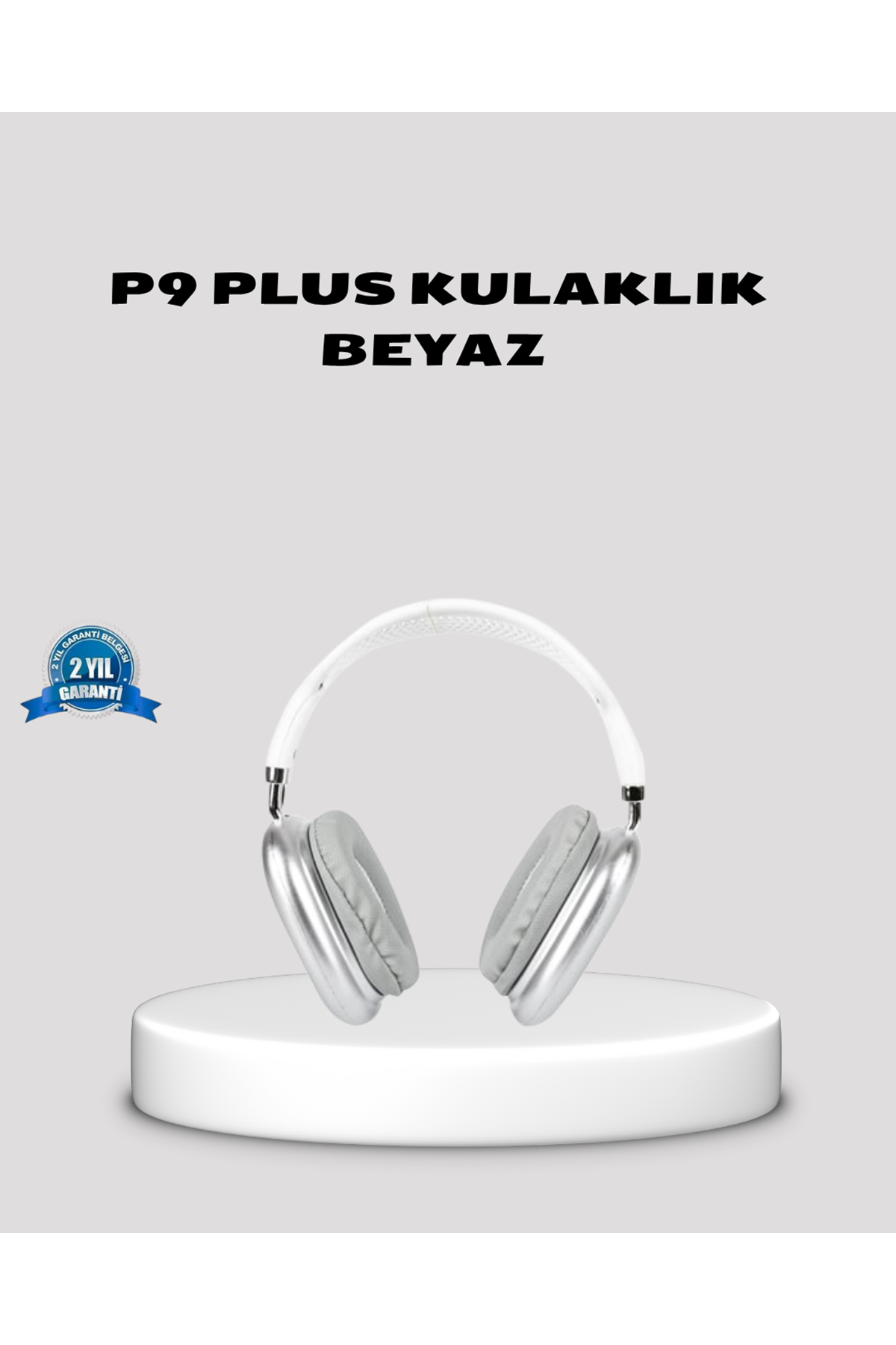 Bluetooth 5.0 Kulak Üstü Kulaklık – Uzamsal Ses, Gürültü Engelleme, Ergonomik Tasarım