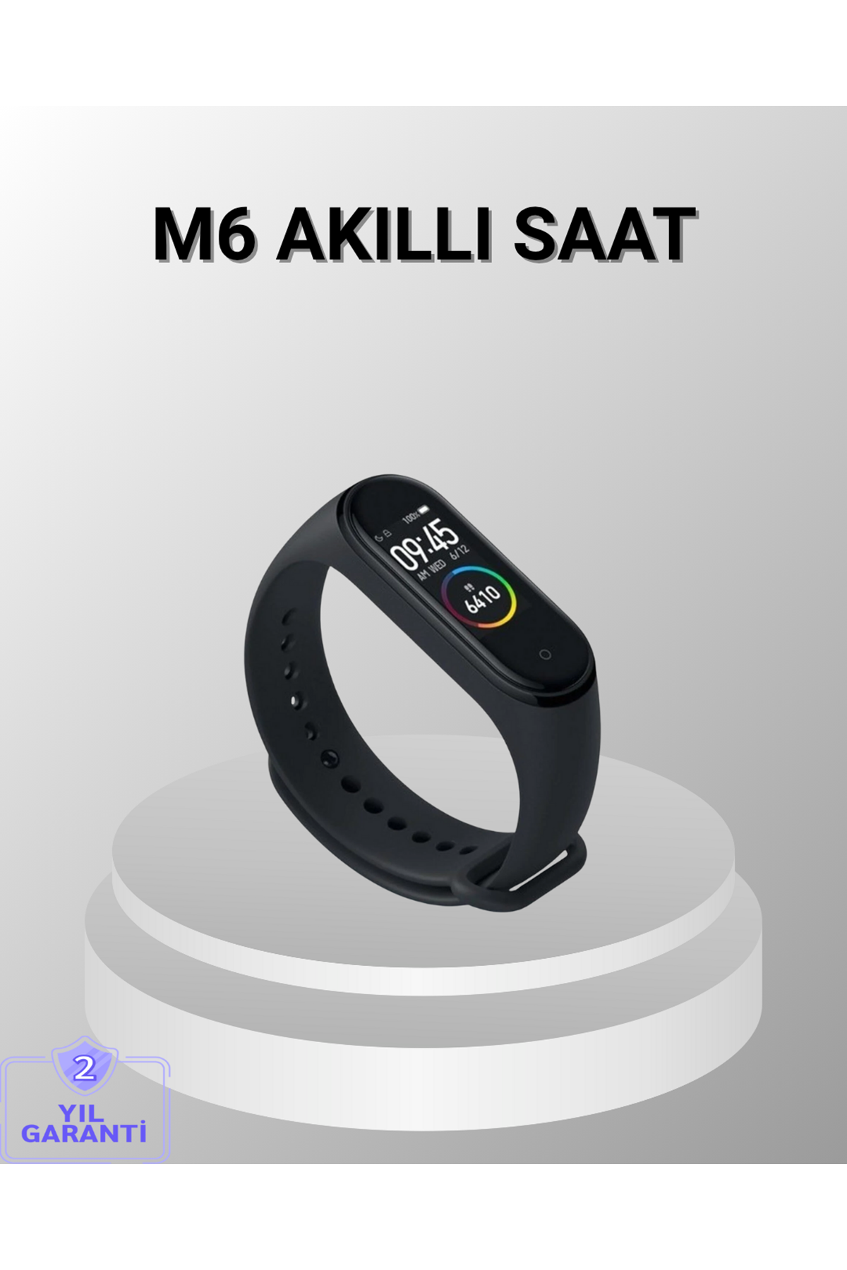 Akıllı Bileklik – Adım Sayar, Kalp Atış Ölçer, Uyku Takipli ve Suya Dayanıklı