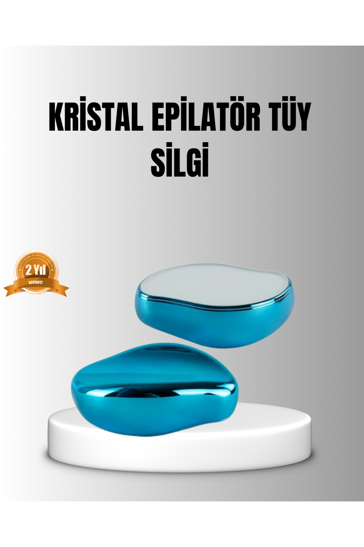 Kristal Tüy Alıcı Epilatör – Acısız, Pratik ve Cilt Dostu Tüy Temizliği