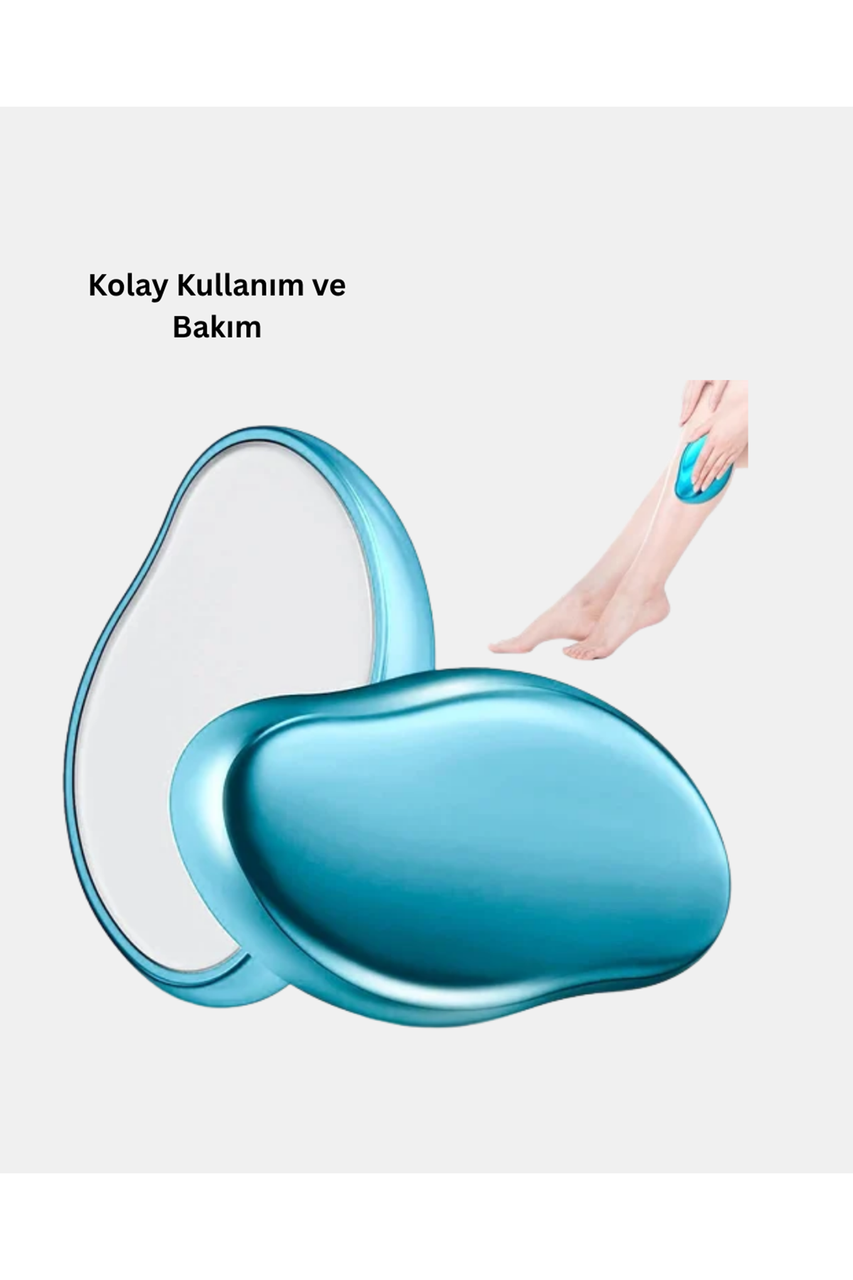 Kristal Tüy Alıcı Epilatör – Acısız, Pratik ve Cilt Dostu Tüy Temizliği