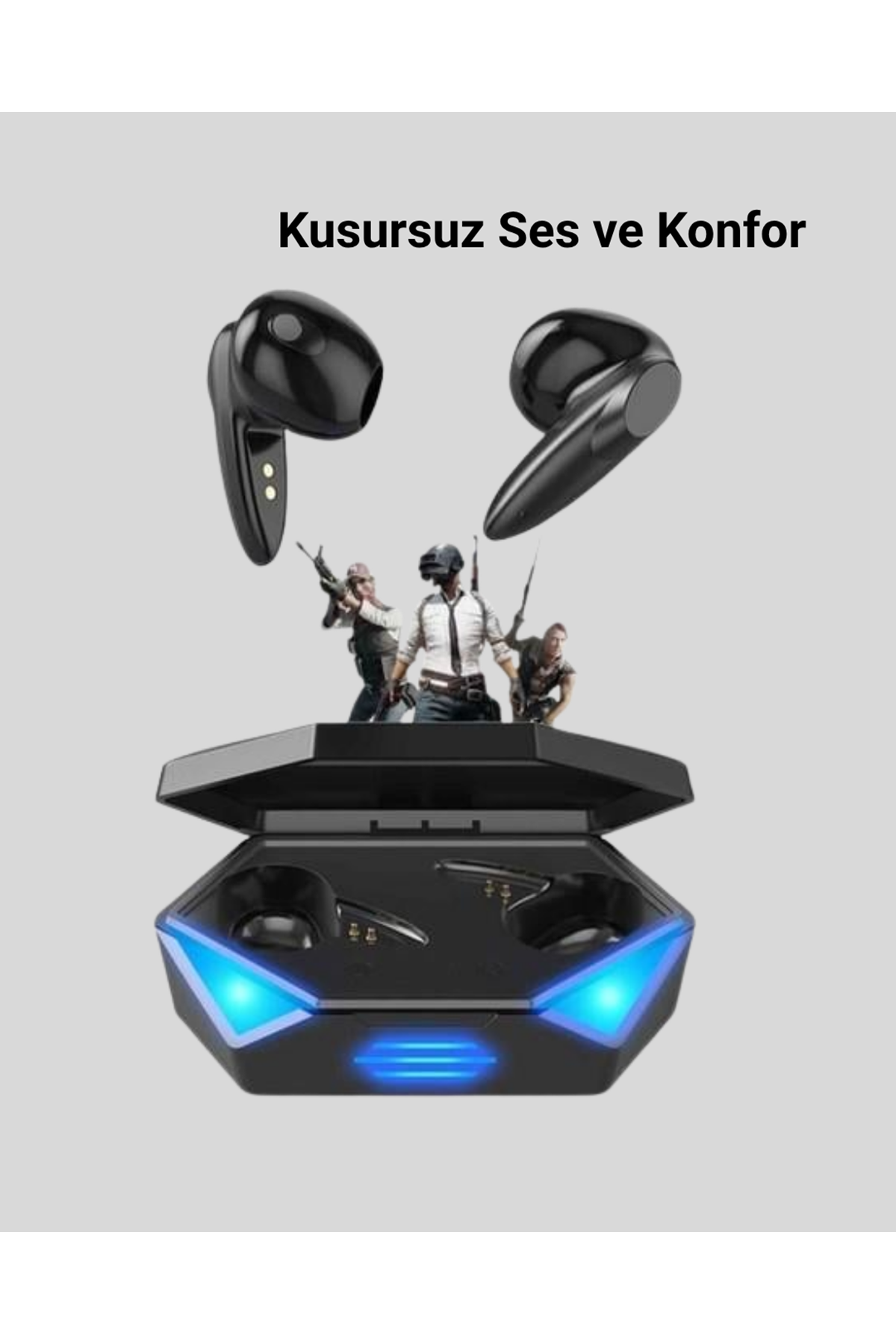 Profesyonel Bluetooth 5.0 Kulaklık – Dokunmatik Kontrol, 3D Surround Ses