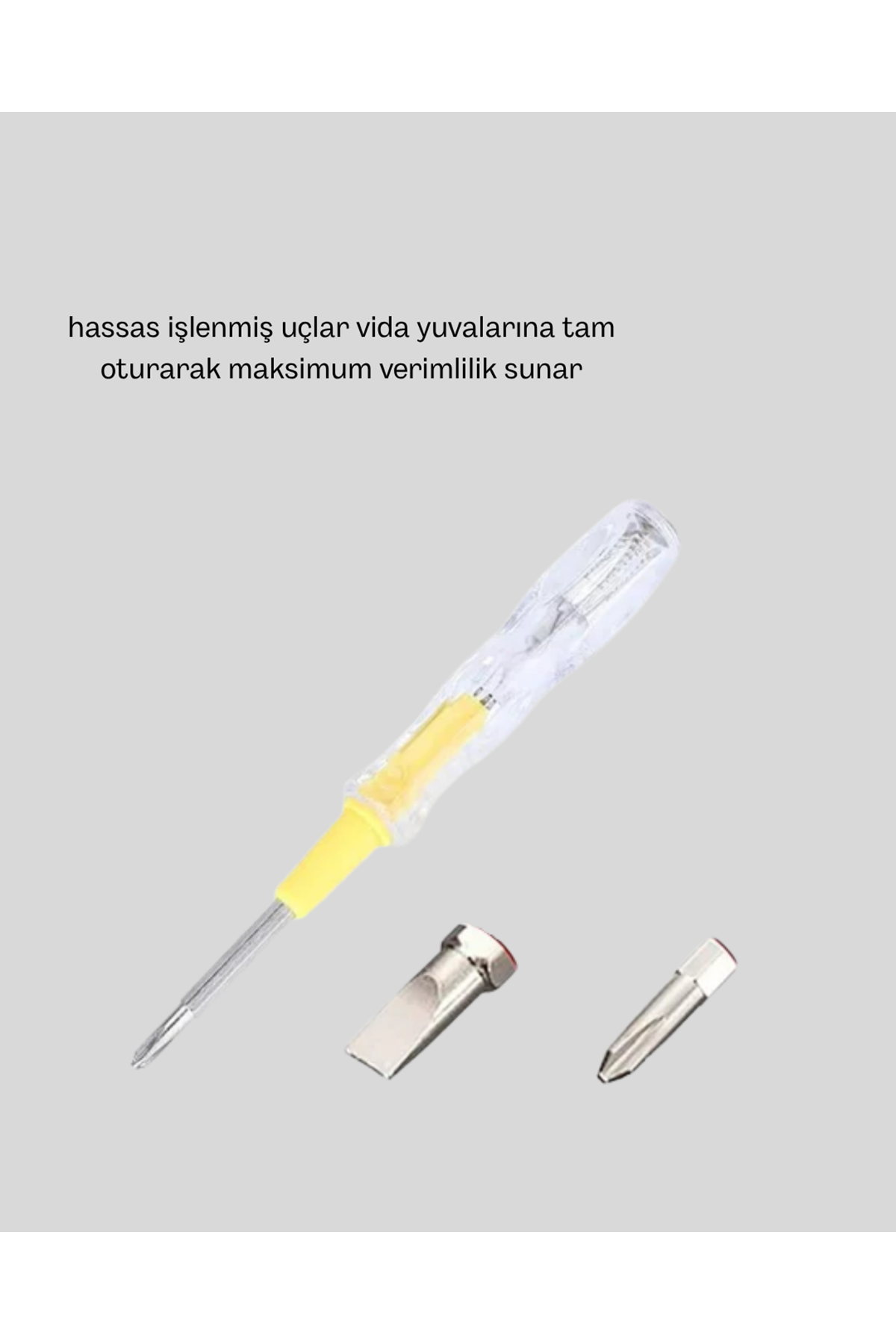 Neon Işıklı Elektrik Kontrol Kalemi