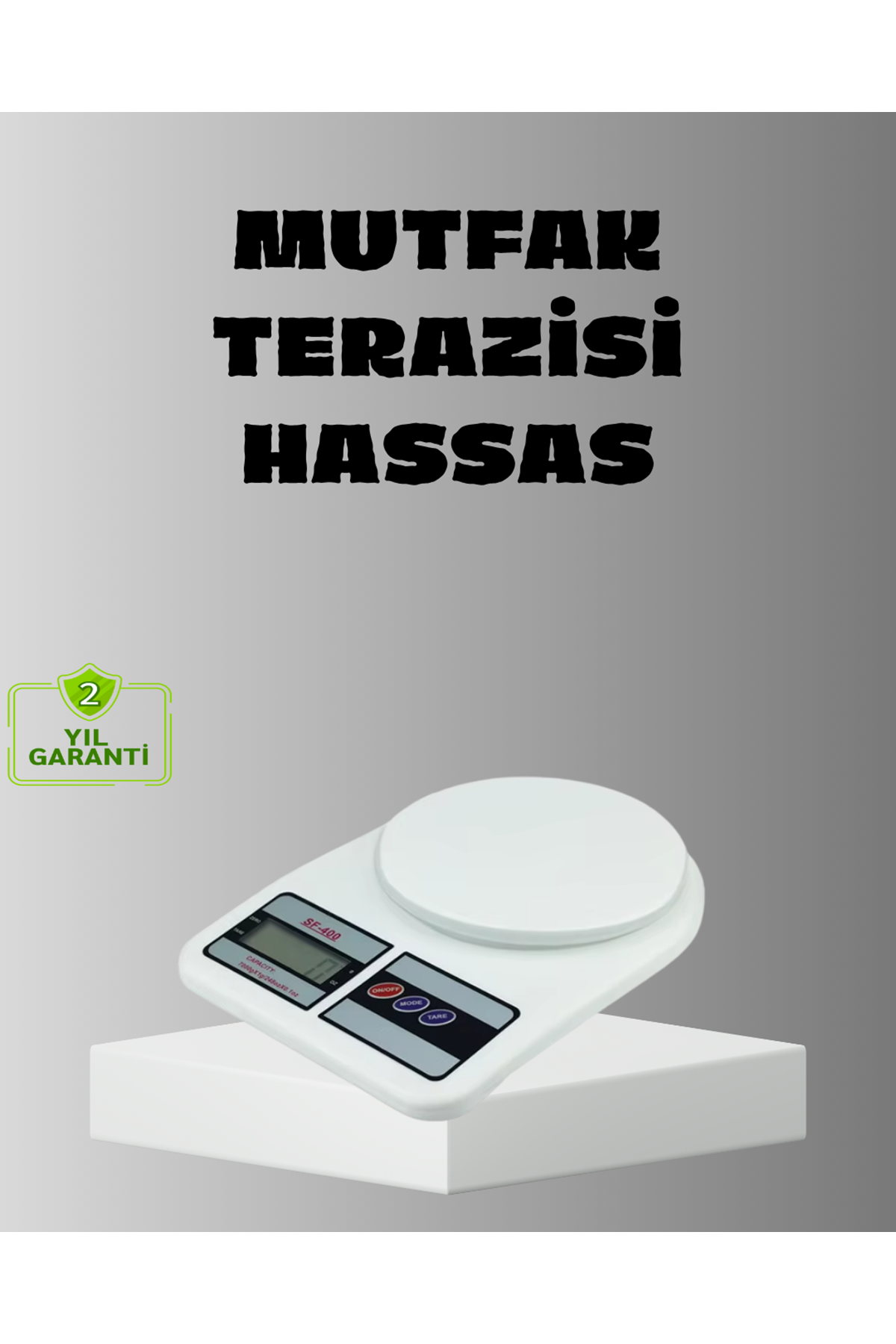 Taşınabilir Hassas Tartı – 5kg Kapasite, 1g Ölçüm, Gram ve Ons Desteği