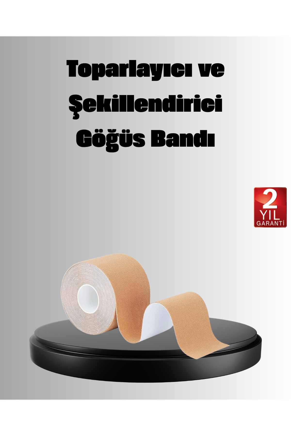 Askısız Görünmez Göğüs Bandı – Dekolteli Kıyafetler İçin Destekleyici Bant