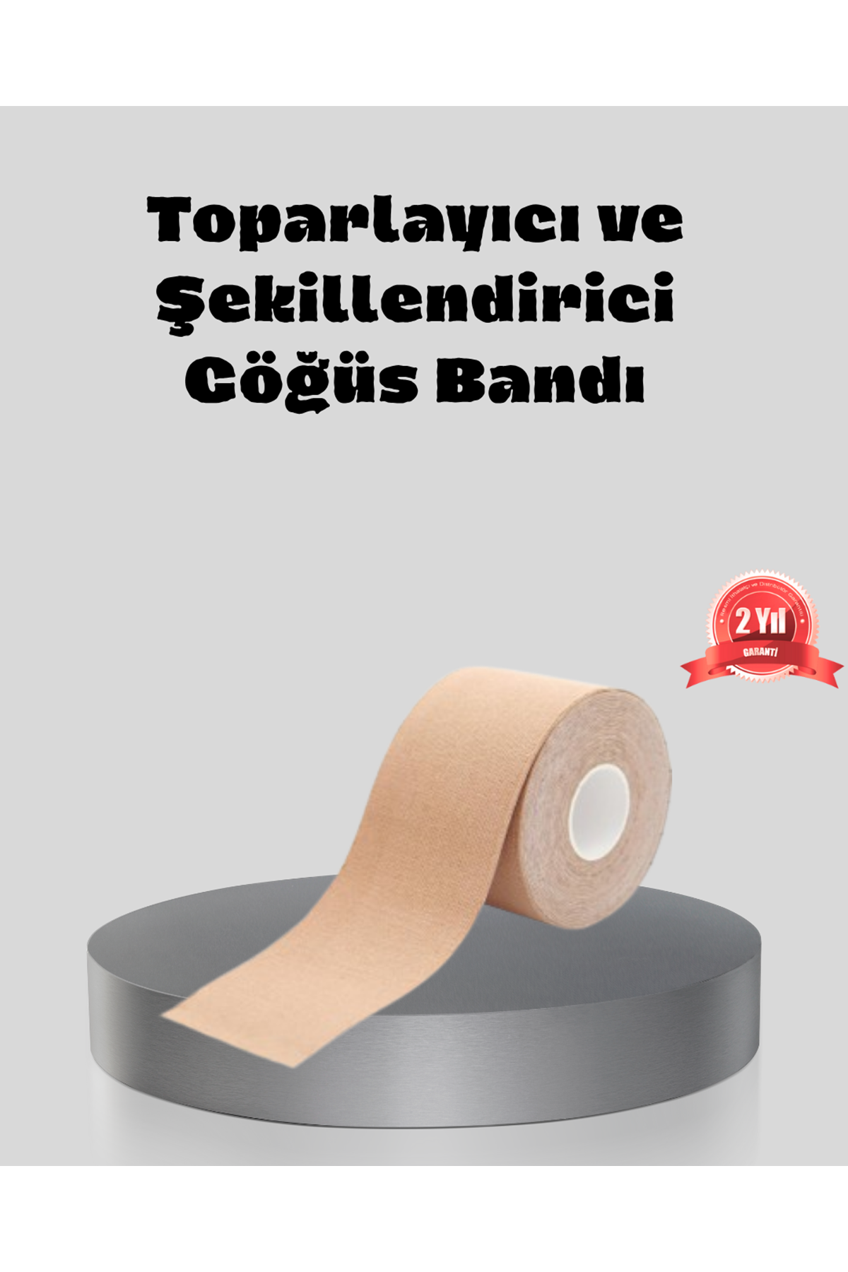 Suya Dayanıklı Görünmez Göğüs Bandı – Pamuklu ve Esnek Destek Bandı