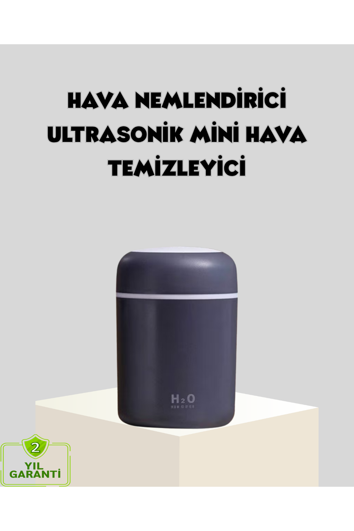 LED Işıklı USB Nemlendirici – Sürekli ve Aralıklı Püskürtme Modu