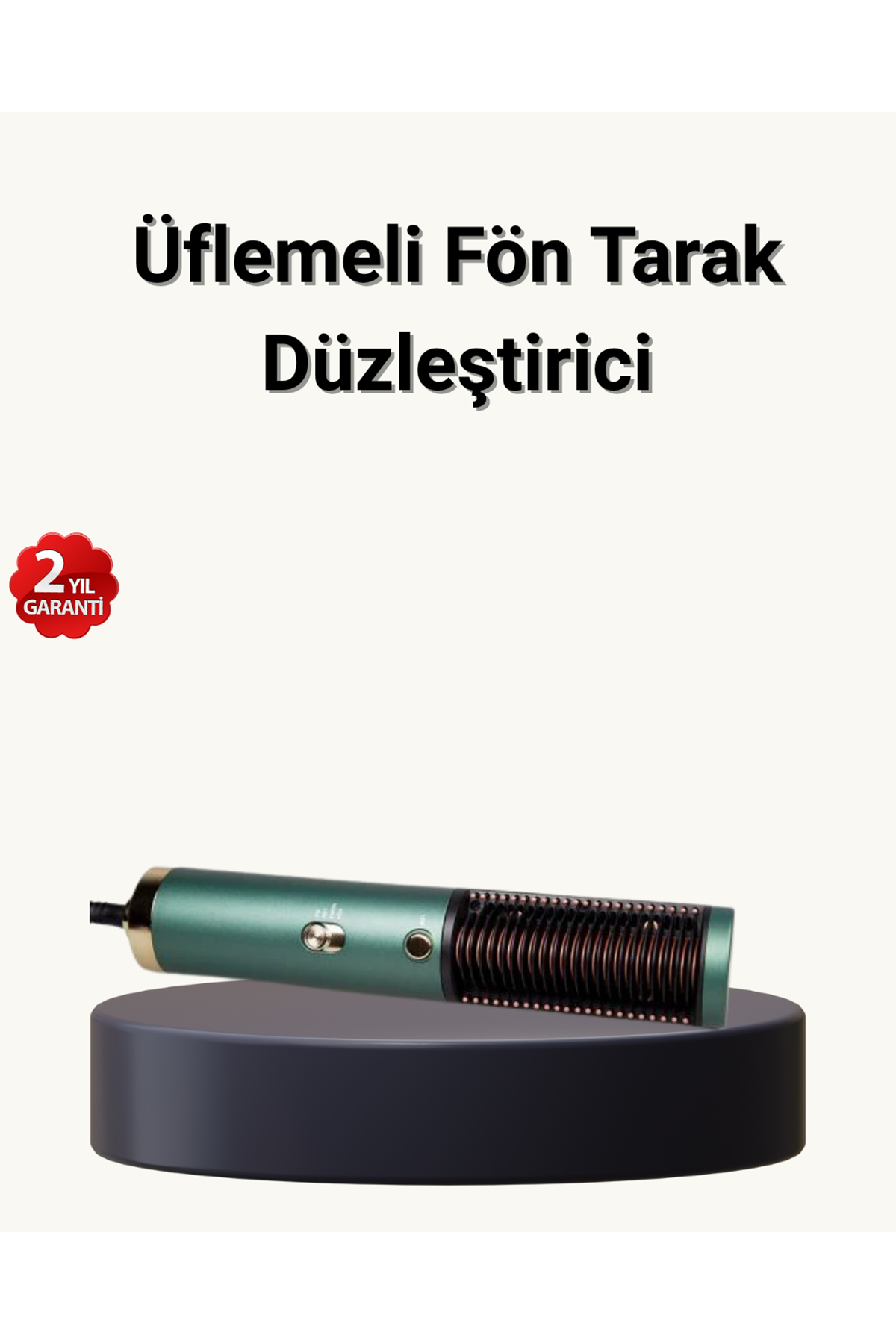 İyon Teknolojili Seramik Saç Düzleştirici – Eşit Isı Dağılımı