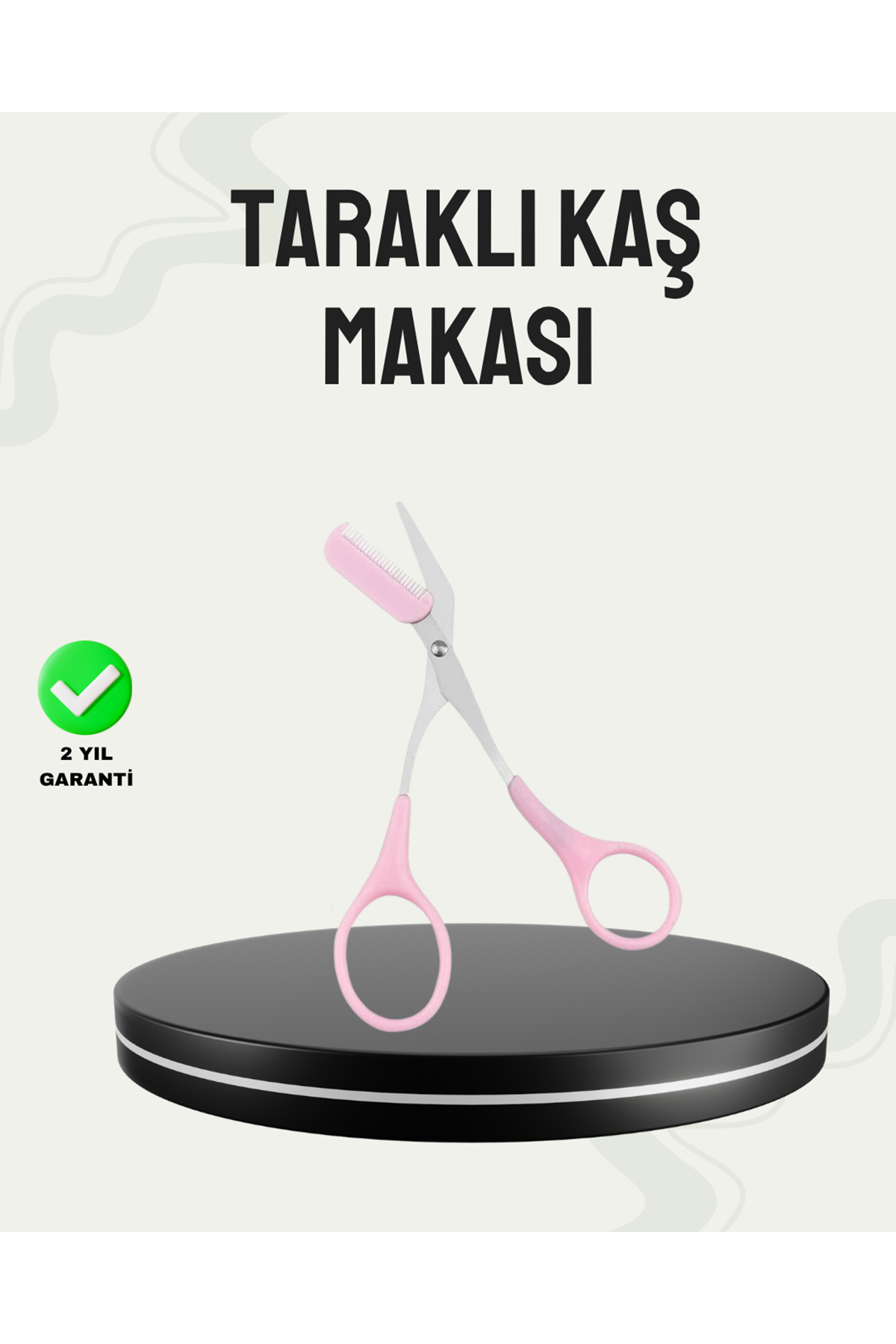 Mini Taraklı Kaş Düzeltici – Hassas Şekillendirme ve Taşınabilir Tasarım