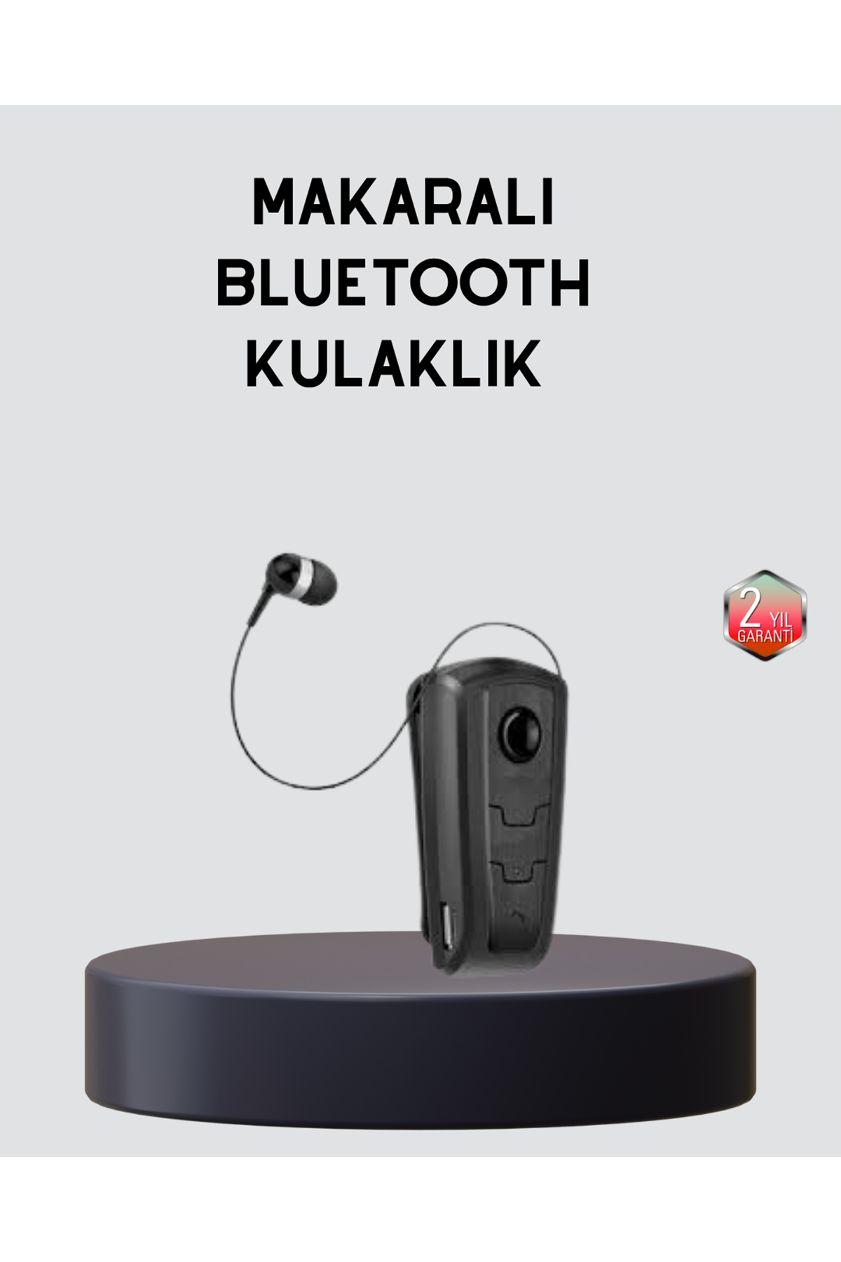 Ergonomik Bluetooth Kulaklık – 8 Saat Konuşma, Gürültü Azaltıcı Mikrofon