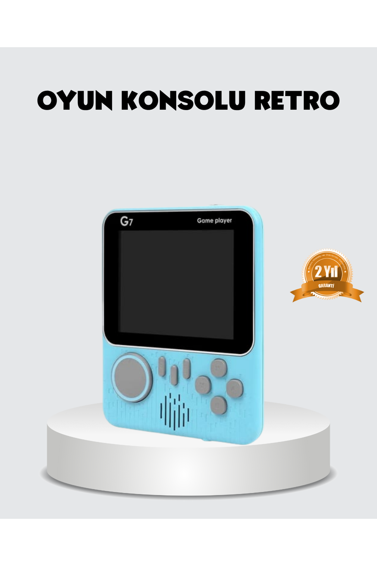 Taşınabilir Retro Oyun Konsolu – 3.5 İnç LCD, 666 Klasik Oyun, TV Destekli