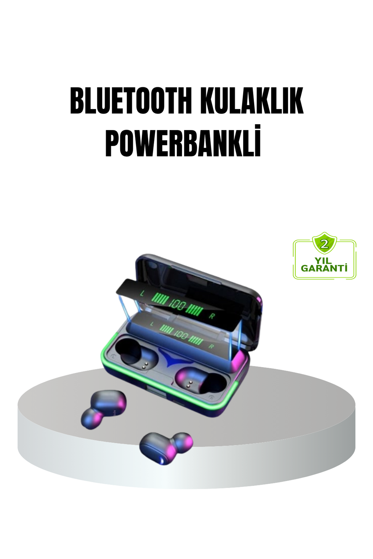 E10 Powerbank Bluetooth Kulaklık – Düşük Gecikmeli Oyun ve Müzik Deneyimi