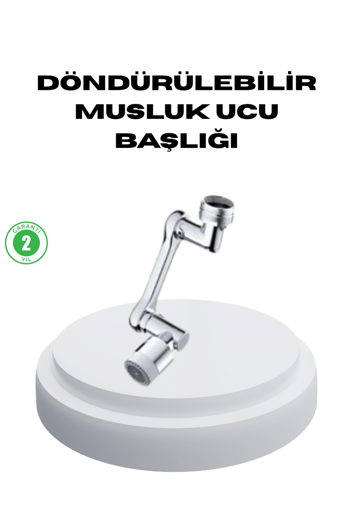 Dönebilir Musluk Başlığı – Lavabo Temizliği ve El-Yüz Yıkamada Maksimum Rahatlık
