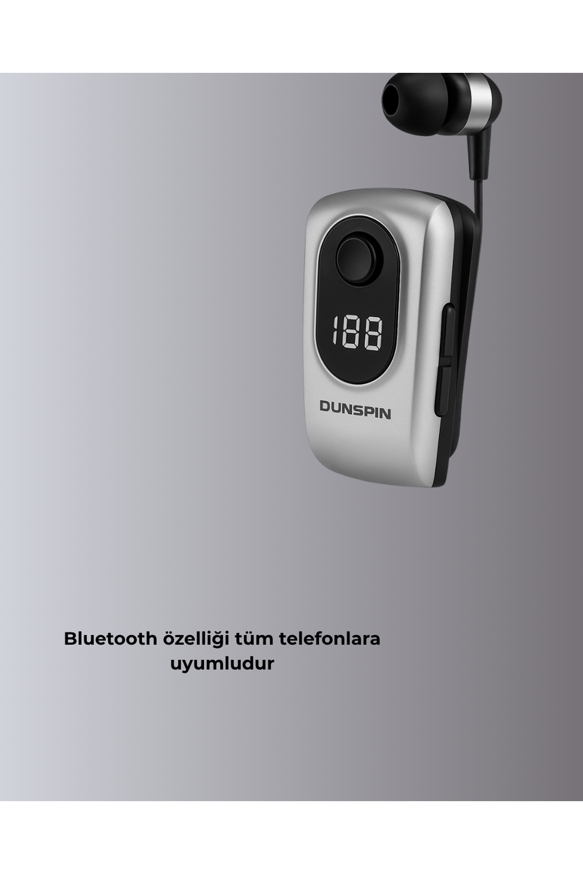 Titreşimli Bluetooth Kulaklık – Hızlı Şarj ve Uzun Bekleme Süresi