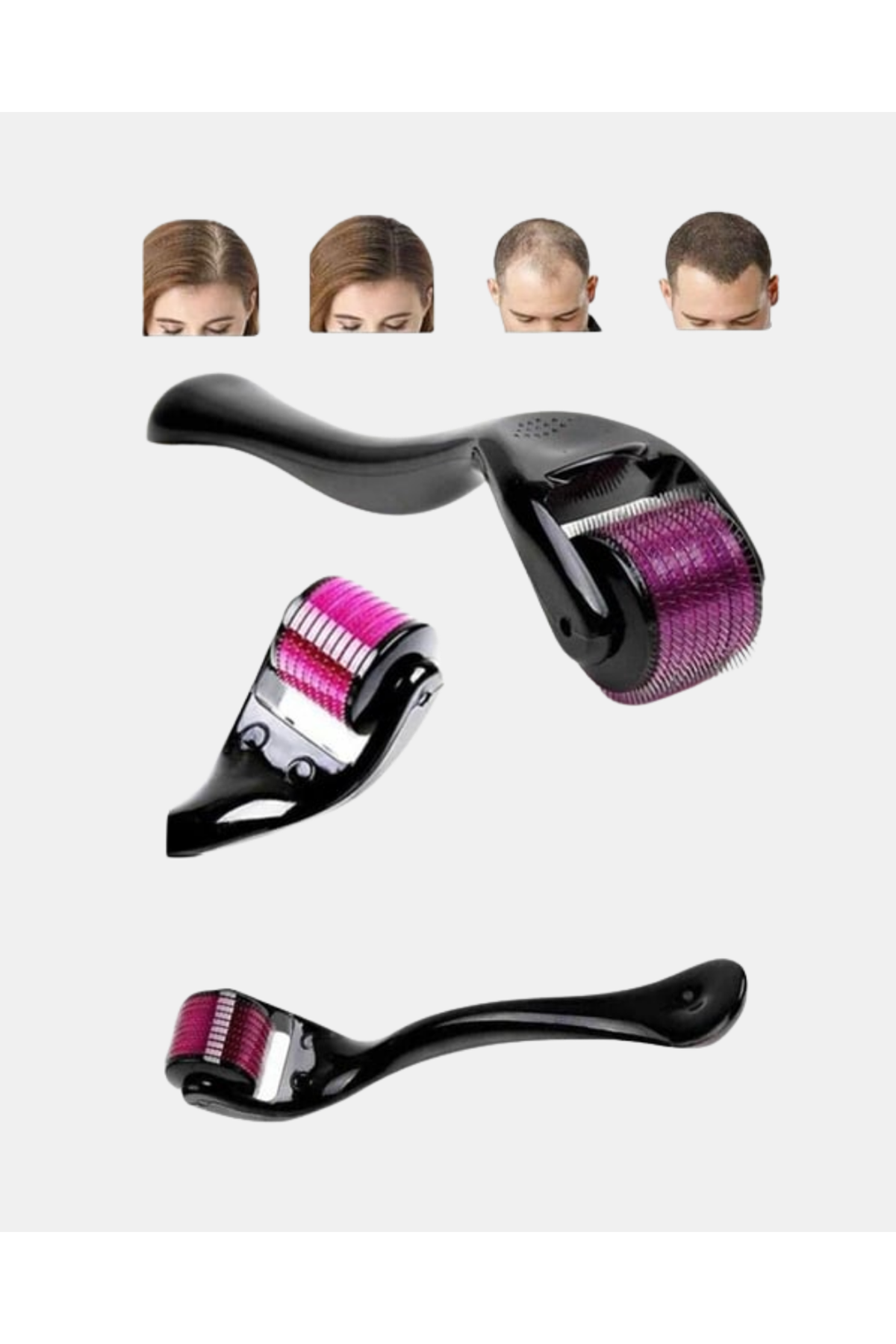 Derma Roller Titanyum İğneli Cilt Yenileyici – Akne, Kırışıklık ve Leke Karşıtı