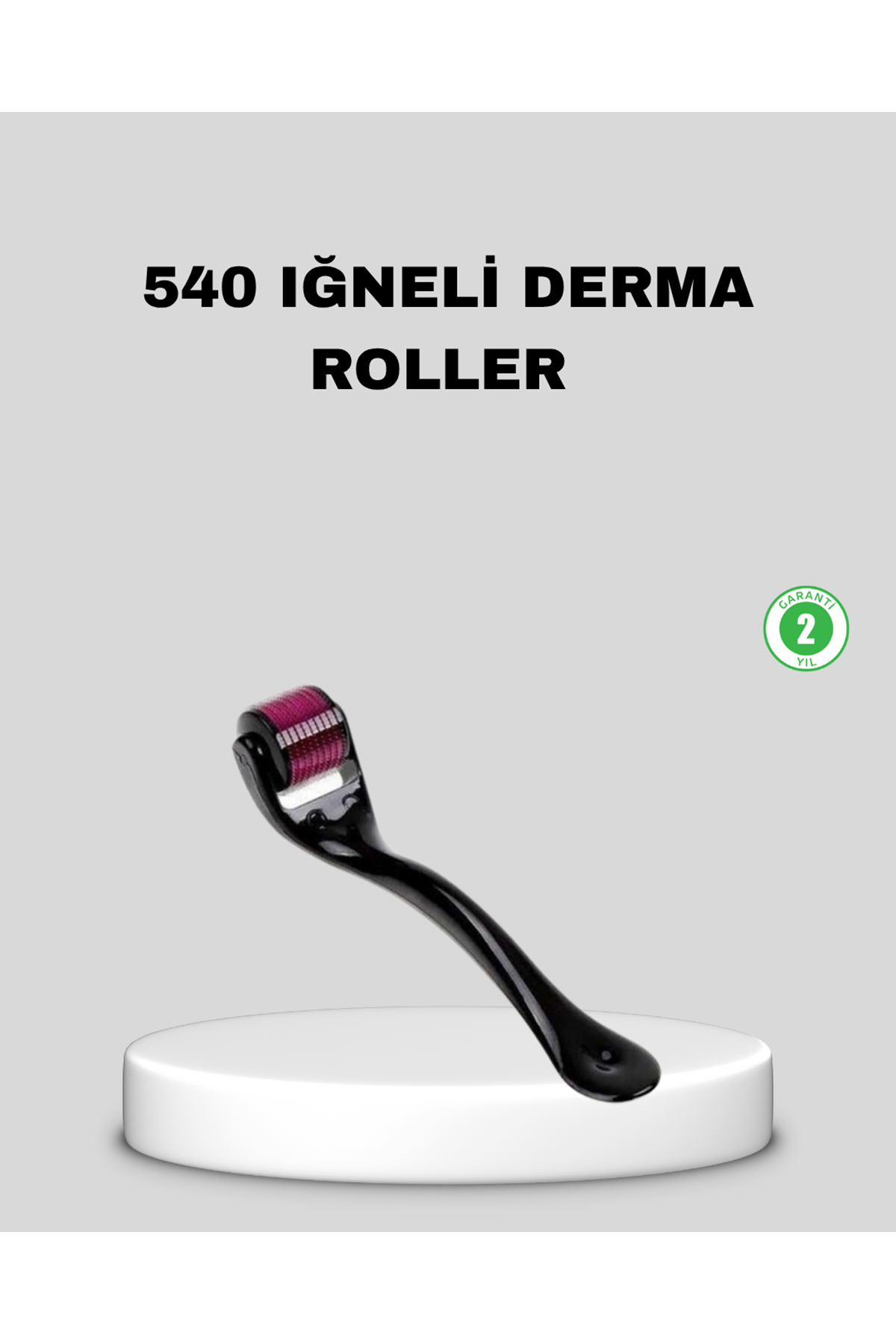 Derma Roller Titanyum İğneli Cilt Yenileyici – Akne ve Kırışıklık Karşıtı