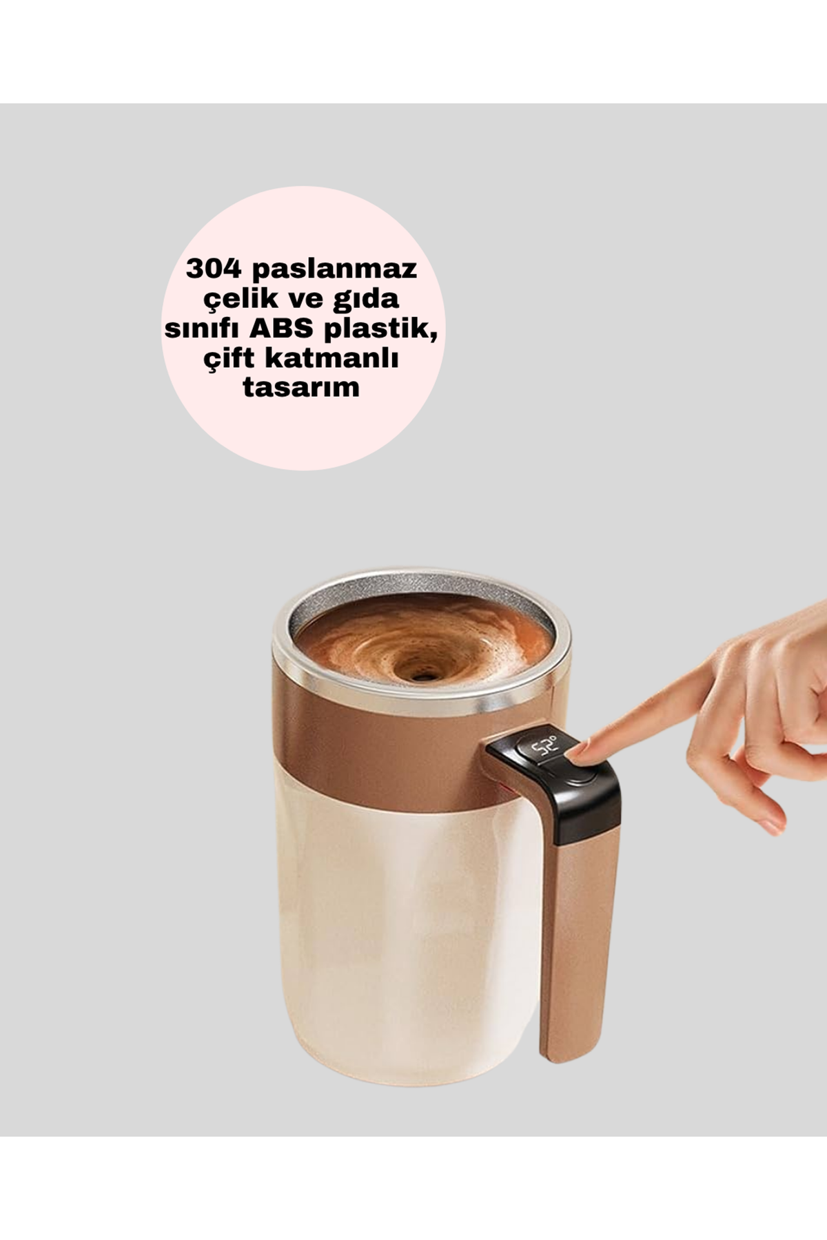 Taşınabilir Otomatik Karıştırma Kupa