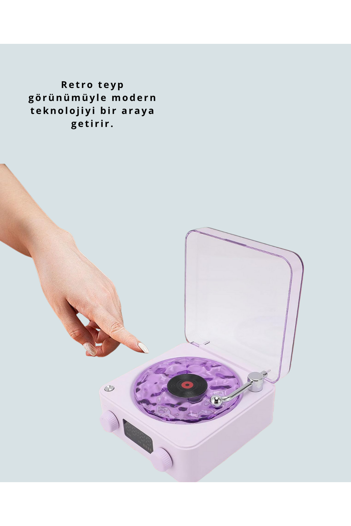 Retro Bluetooth Hoparlör MOR