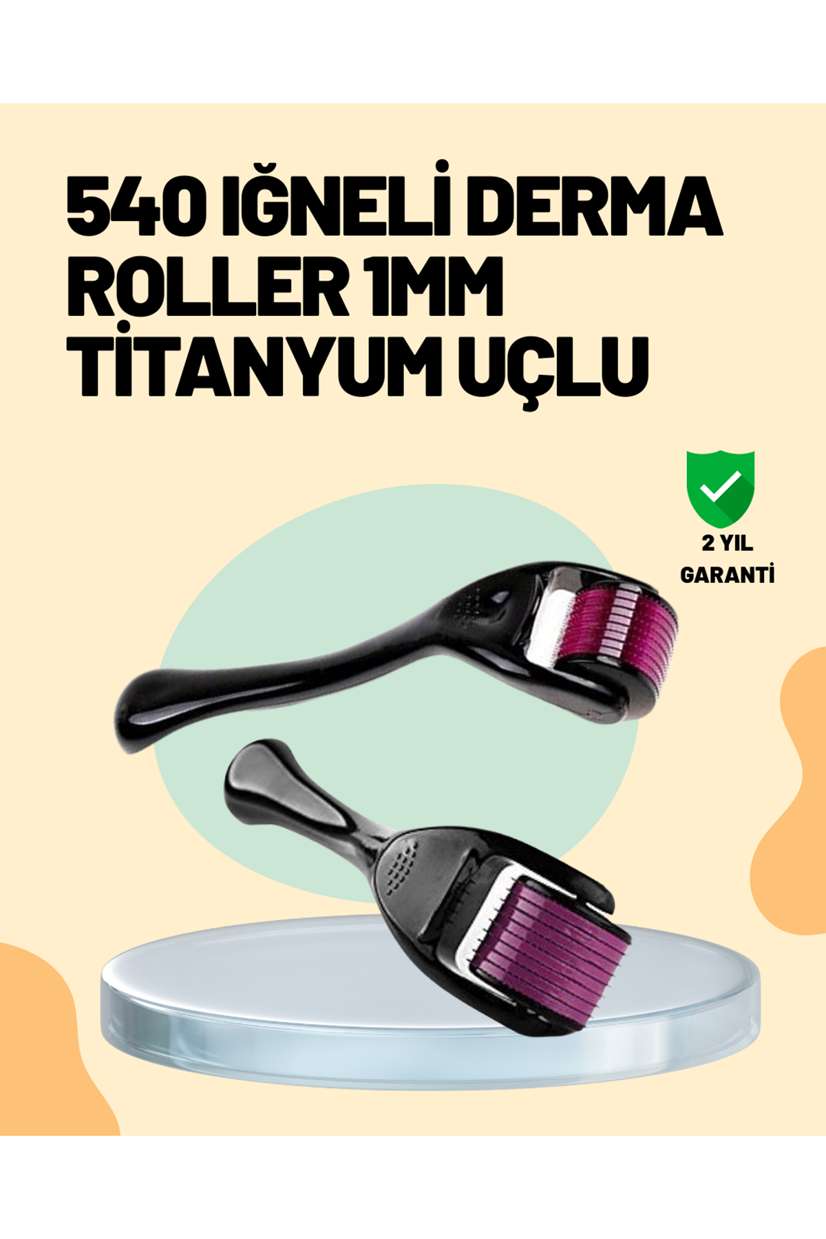 Cilt Yenileyici Derma Roller – Mikro İğneli Bakım Aracı