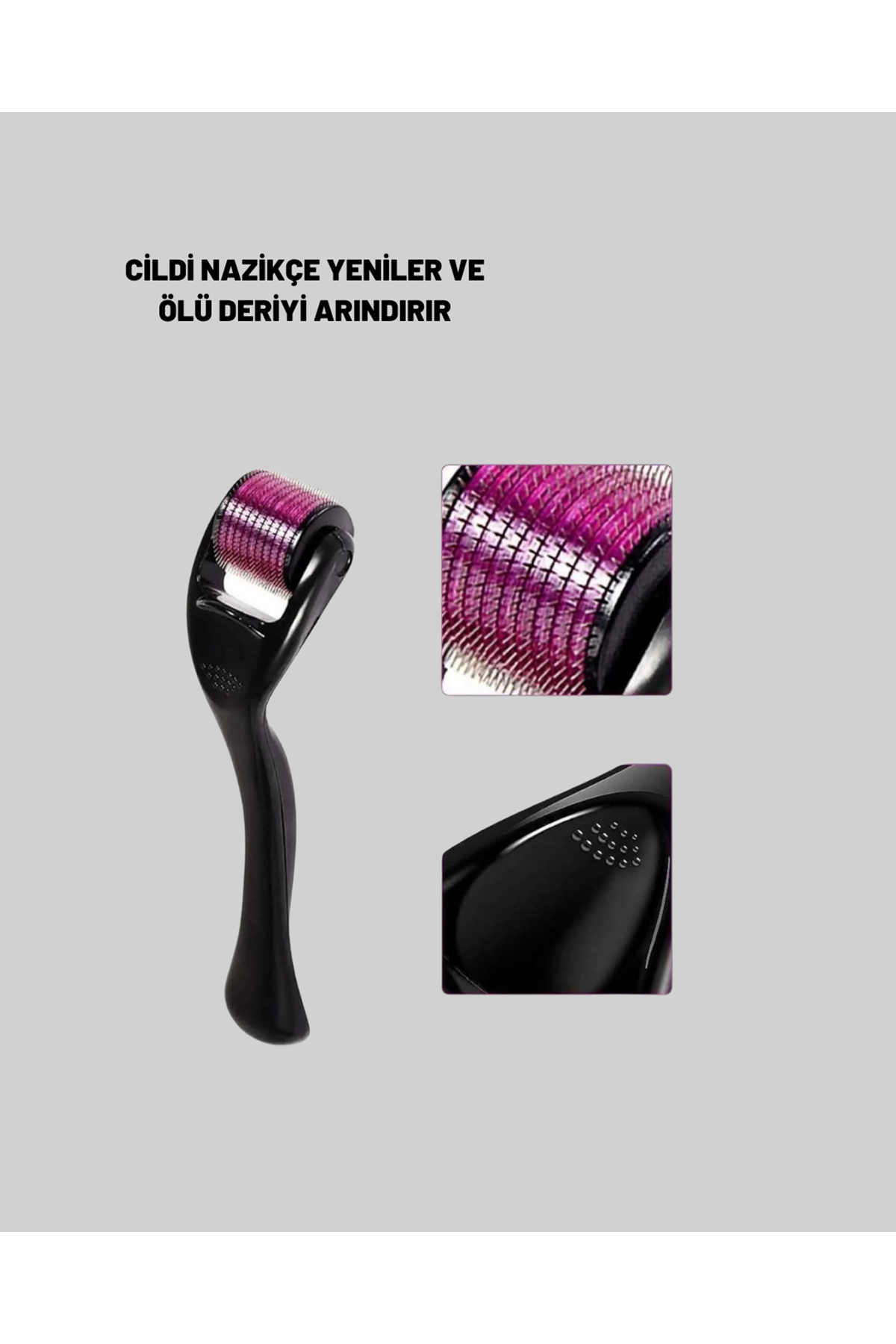 Cilt Yenileyici Derma Roller – Mikro İğneli Bakım Aracı