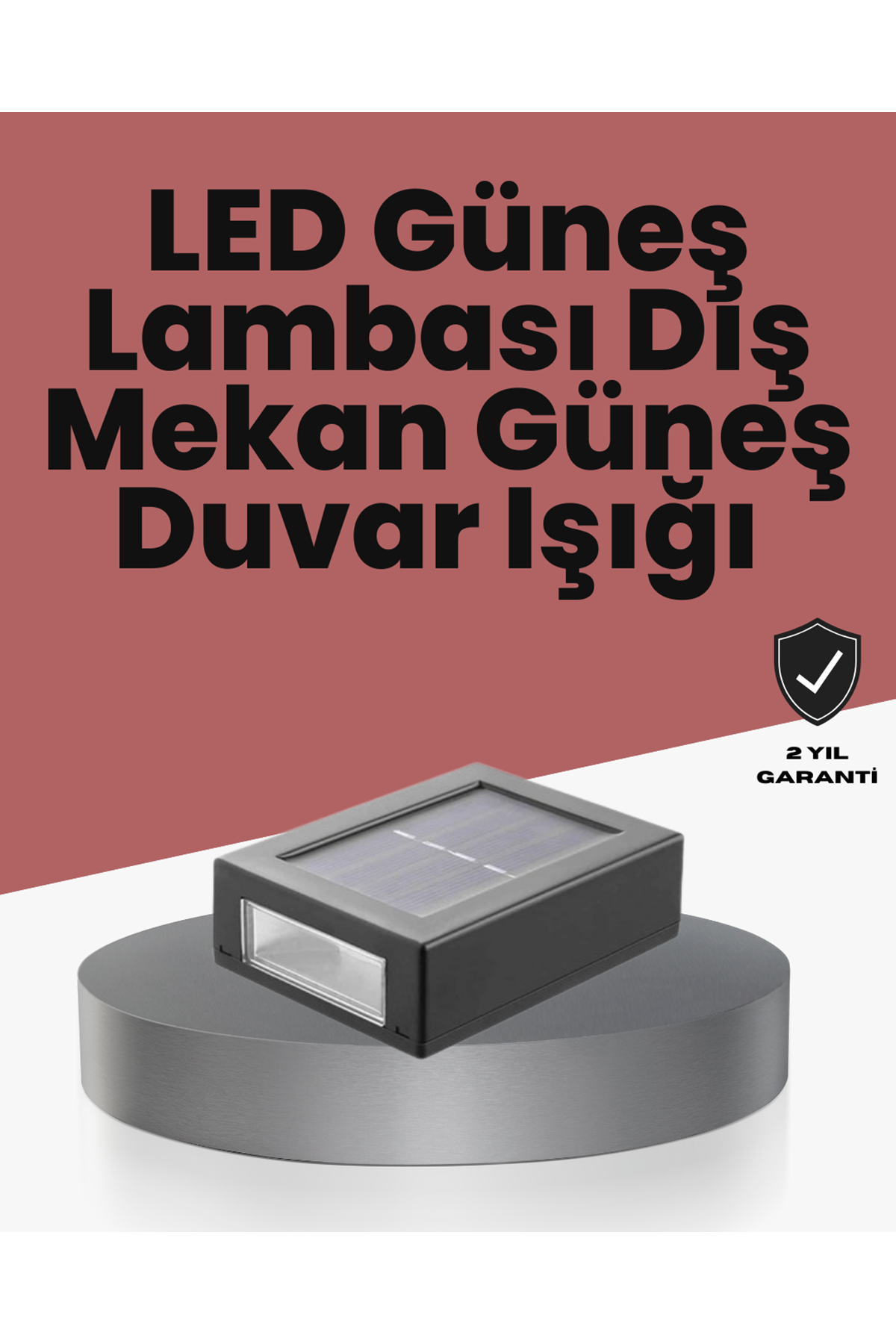 Bahçe ve Balkon İçin Güneş Enerjili Lamba