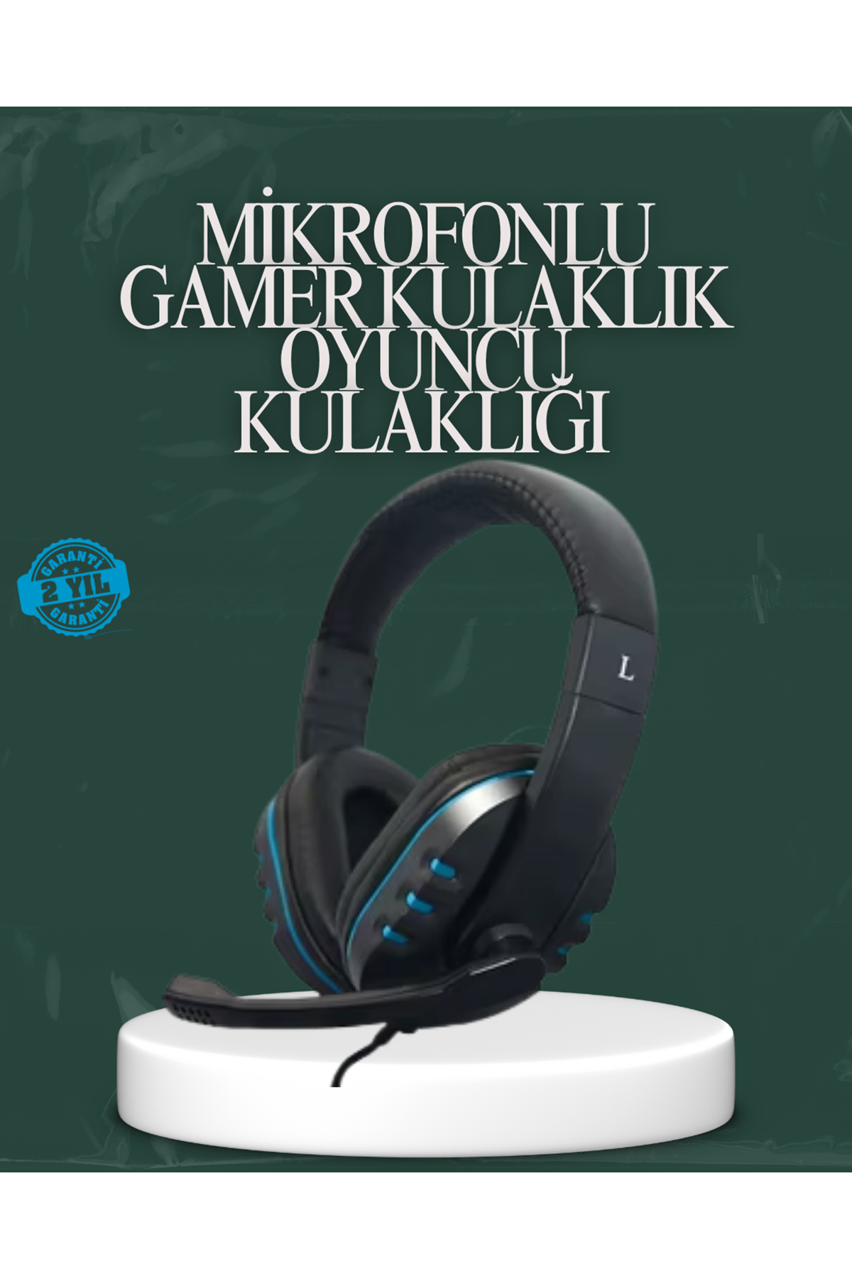 Kablolu Gaming Headset – Net Ses Ayrımı ve Ayarlanabilir Konfor