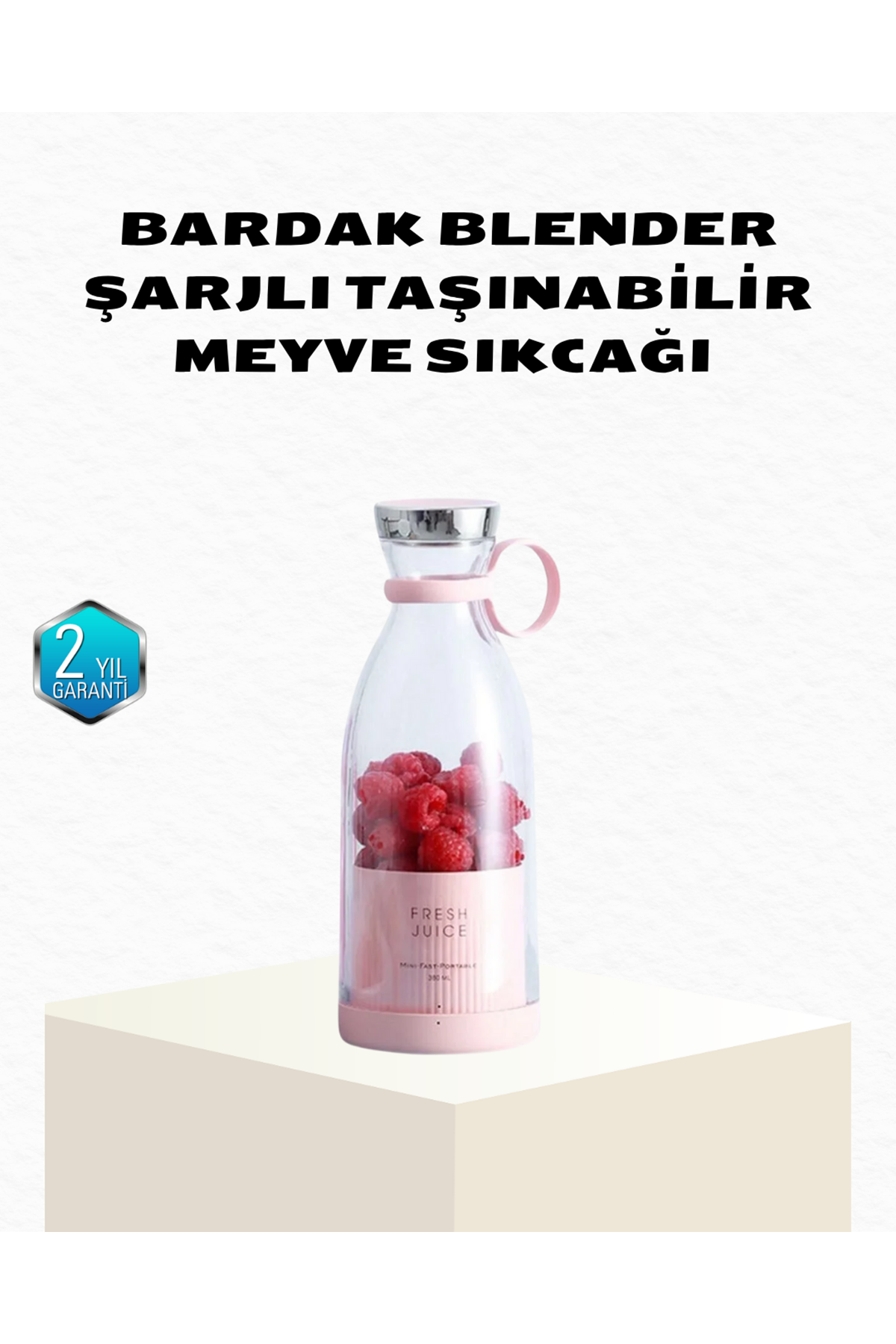 Kablosuz Taşınabilir Mini Blender – USB Şarjlı, 1200mAh
