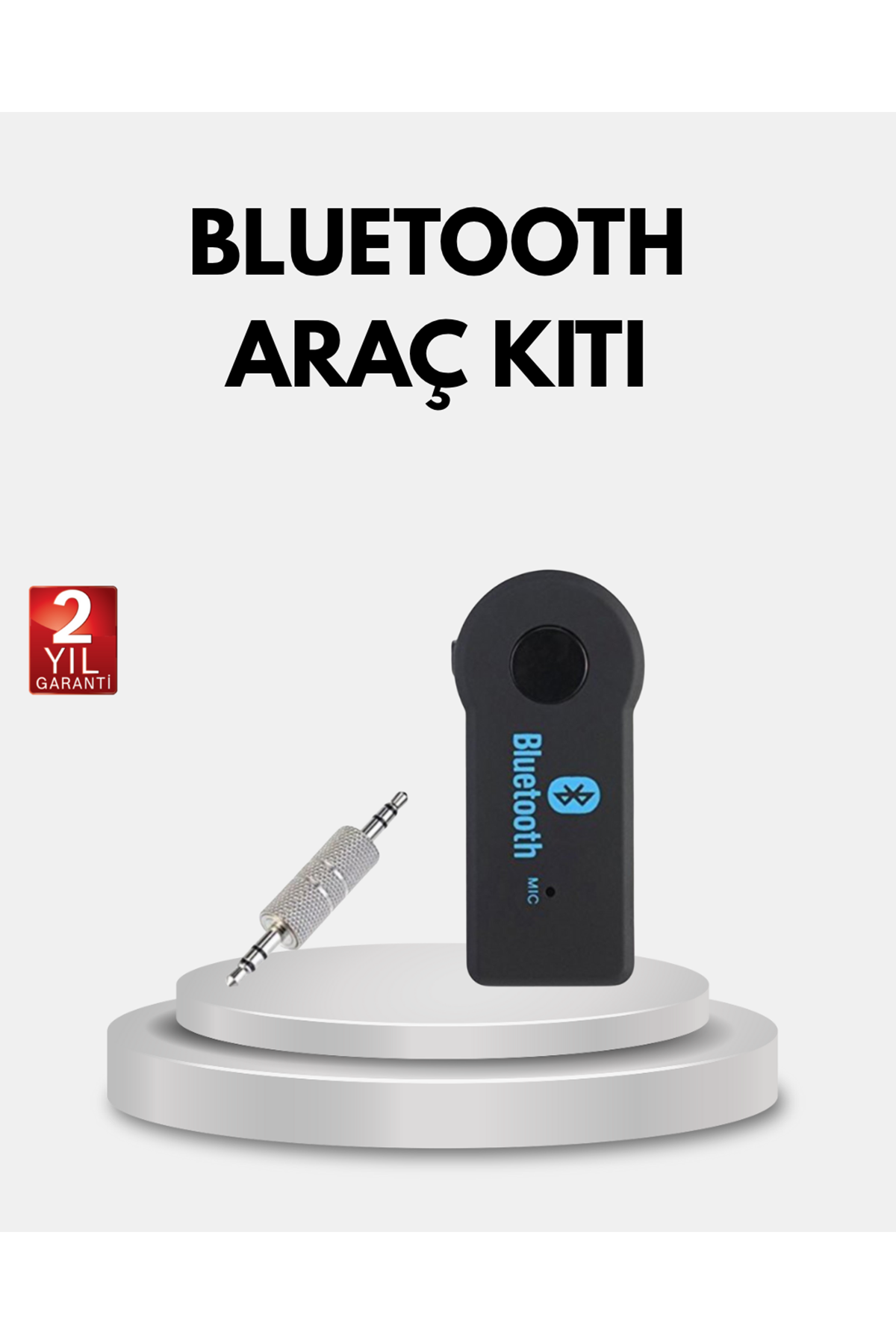 Car Bluetooth AUX Oto MP3 Player Kablosuz Müzik ve Görüşme Cihazı