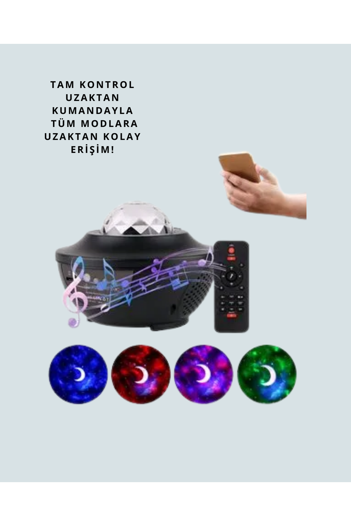 10 Renkli Kombinasyon + Breathing Light + 2 Saat Zamanlayıcılı Star Lamba